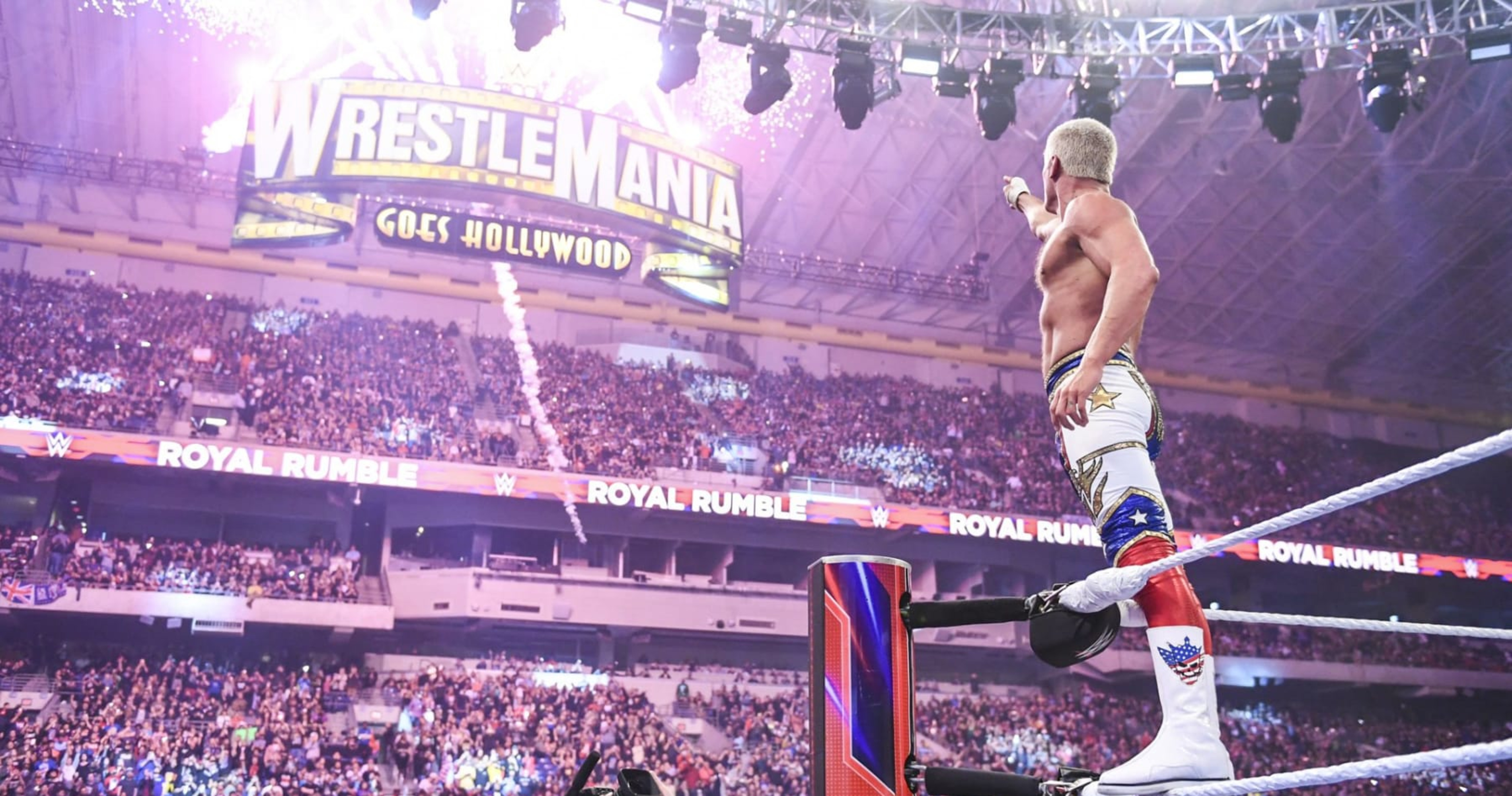 WRESTLEMANIA 40 STAGE CONCEPT FOR WWE 2K23