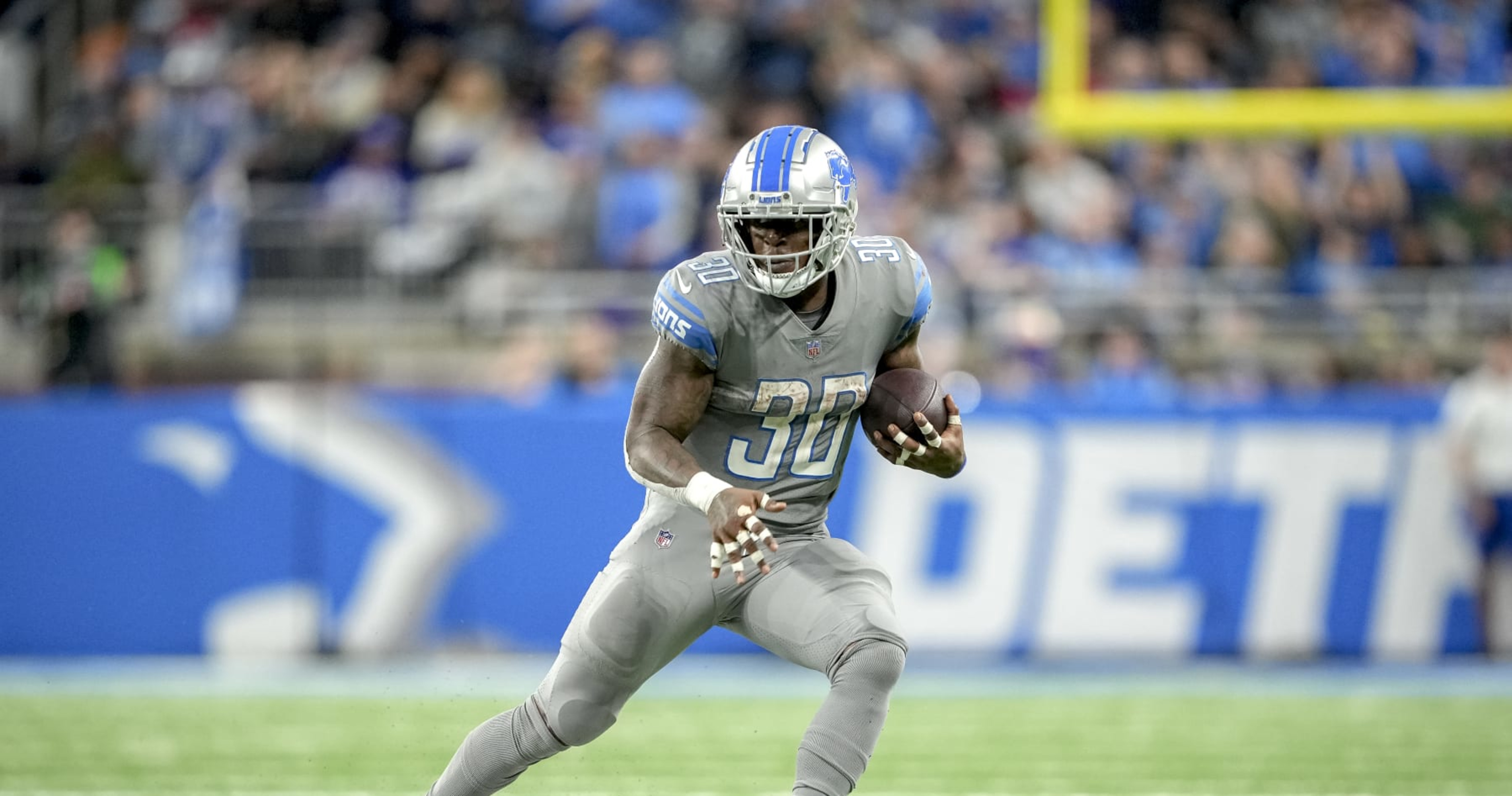 Lions' Jamaal Williams not focused on touchdown record — just