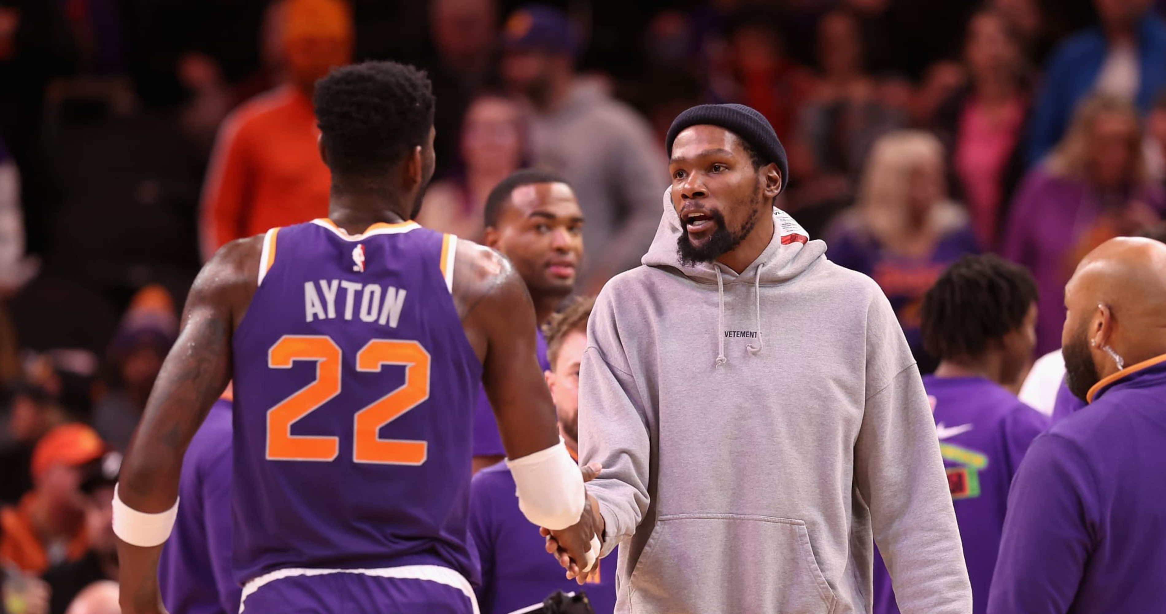 Suns introduce Kevin Durant, who says team has 'all the pieces' to succeed