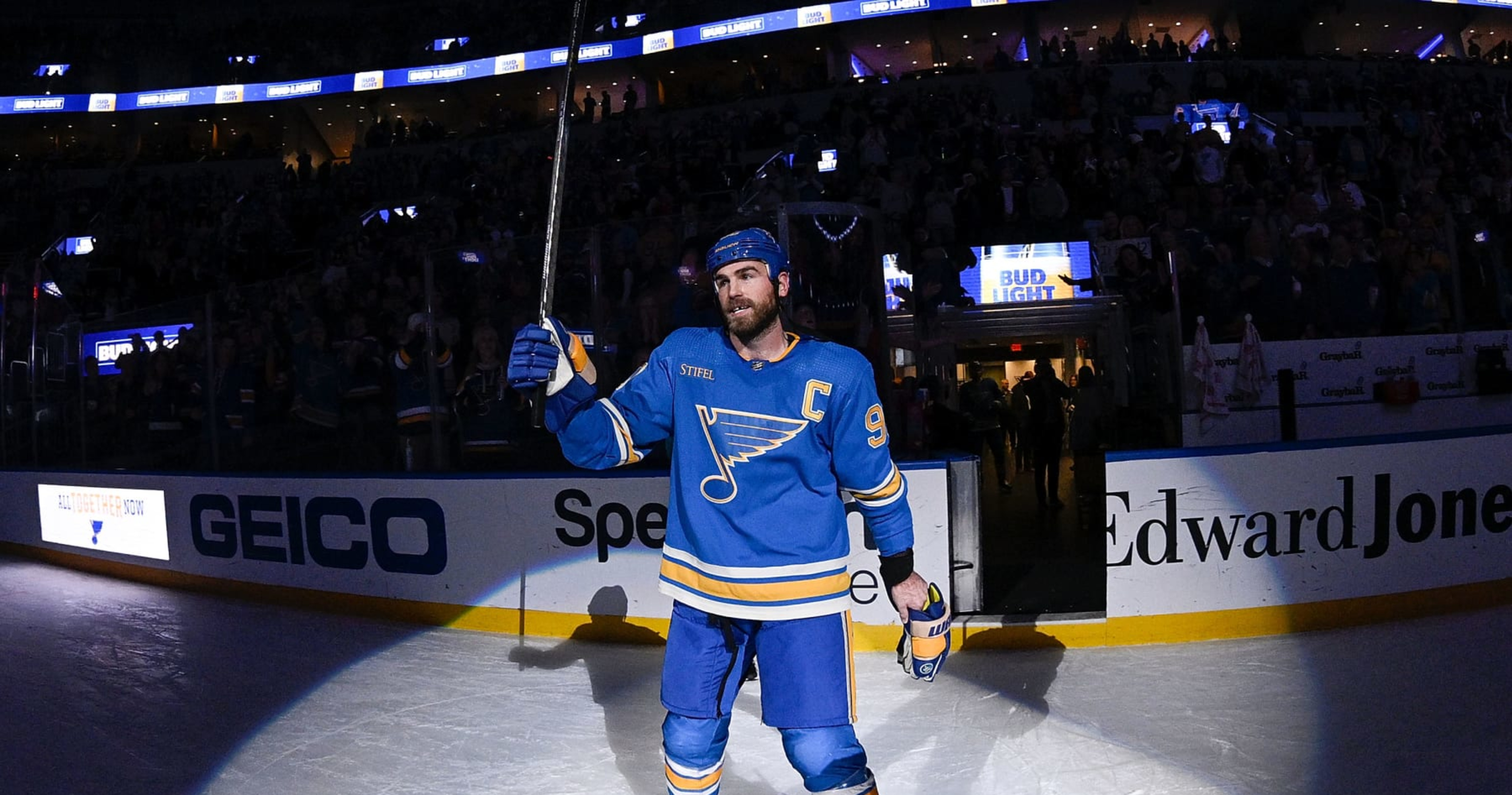 Ryan of the Los Angeles Kings Ice Crew models the Stadium Series News  Photo - Getty Images