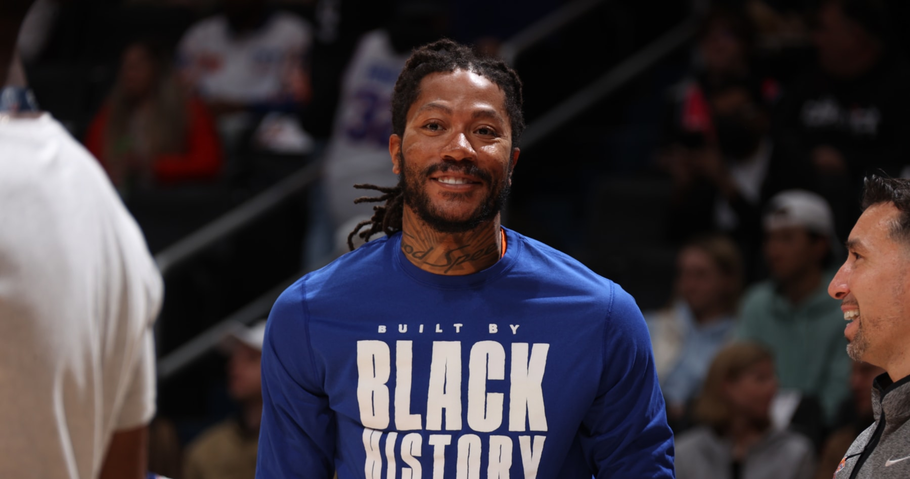 Derrick Rose says he has not discussed buyout with Knicks - NBC Sports