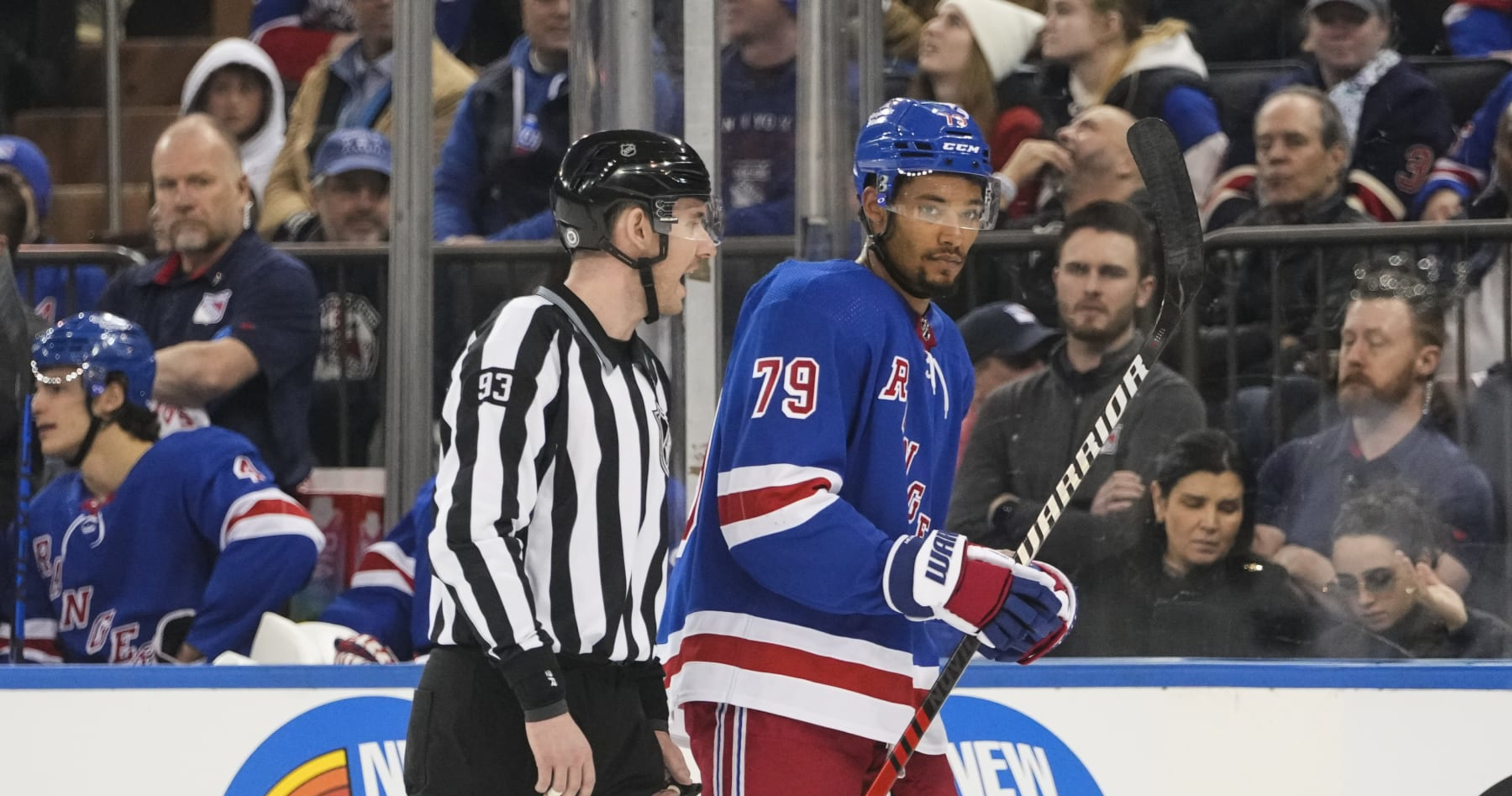 Carpenter, Schneider dressed but not playing for Rangers
