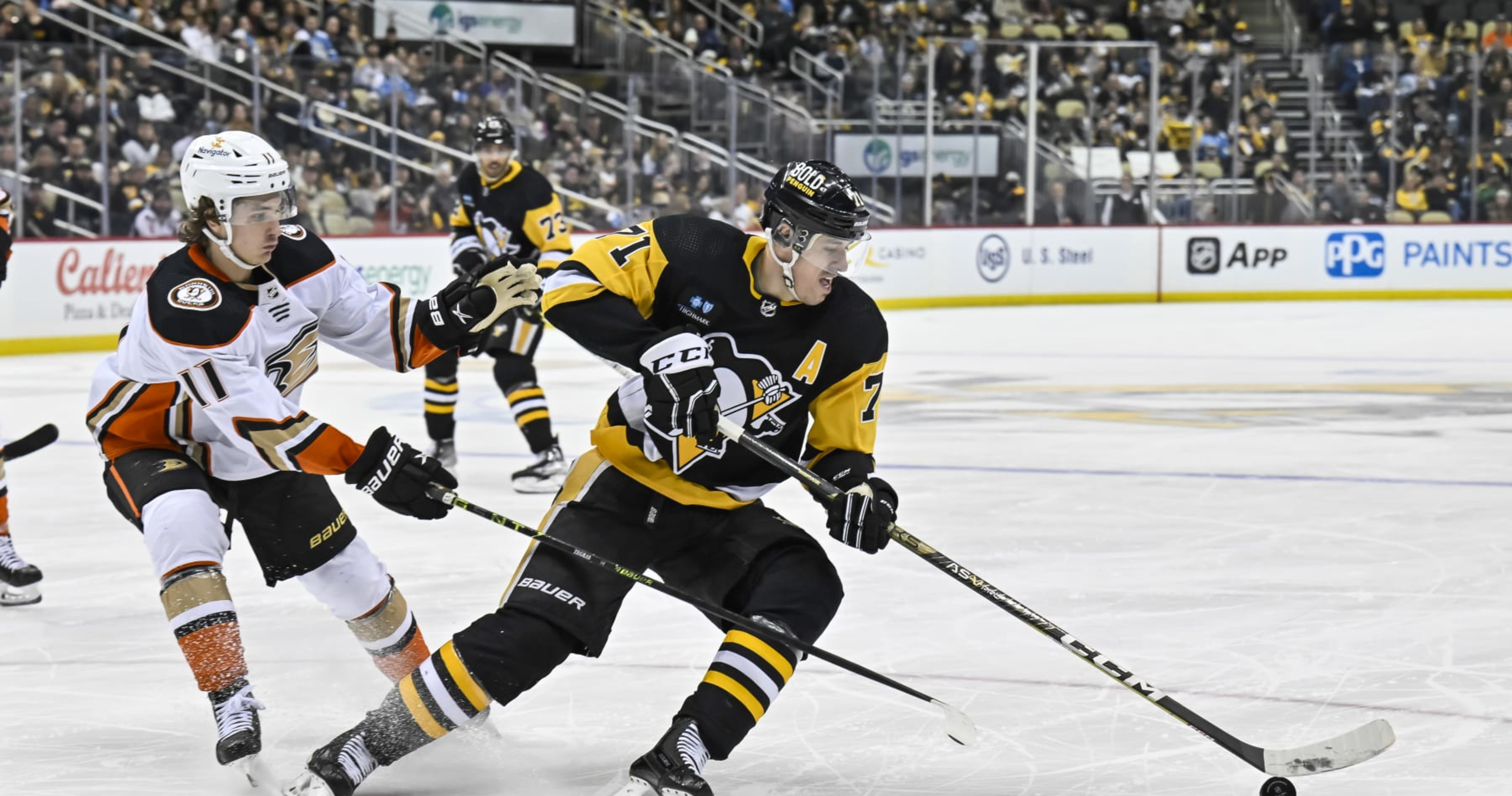 Rickard Rakell: we can't give them chances. Pens lose to Rangers