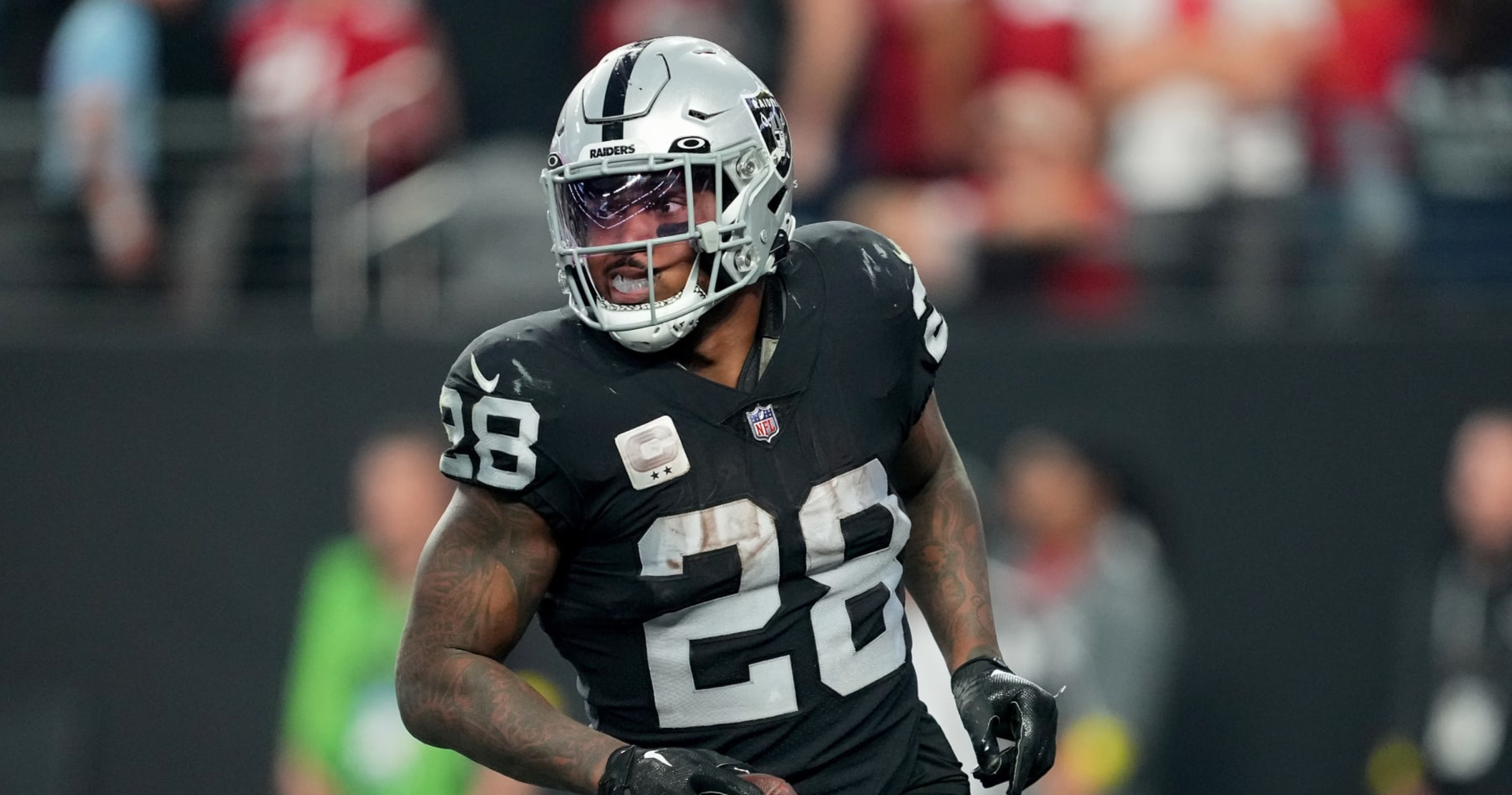 Raiders coach has 'hope and goal' for Josh Jacobs 