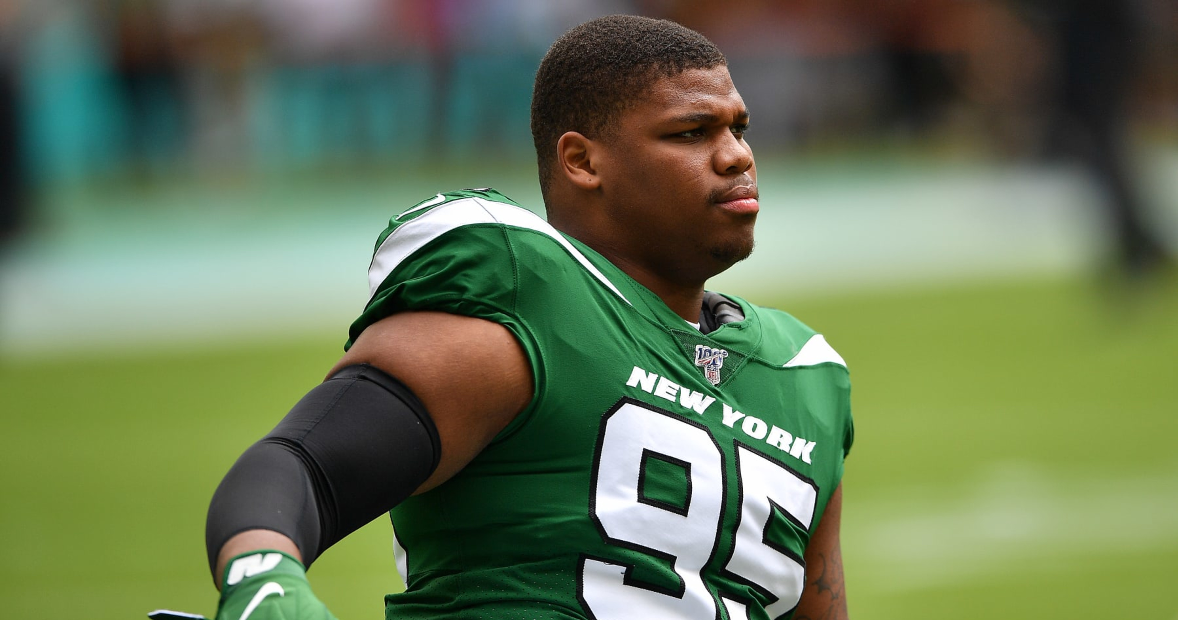 Jets GM Joe Douglas 'optimistic' on Quinnen Williams contract