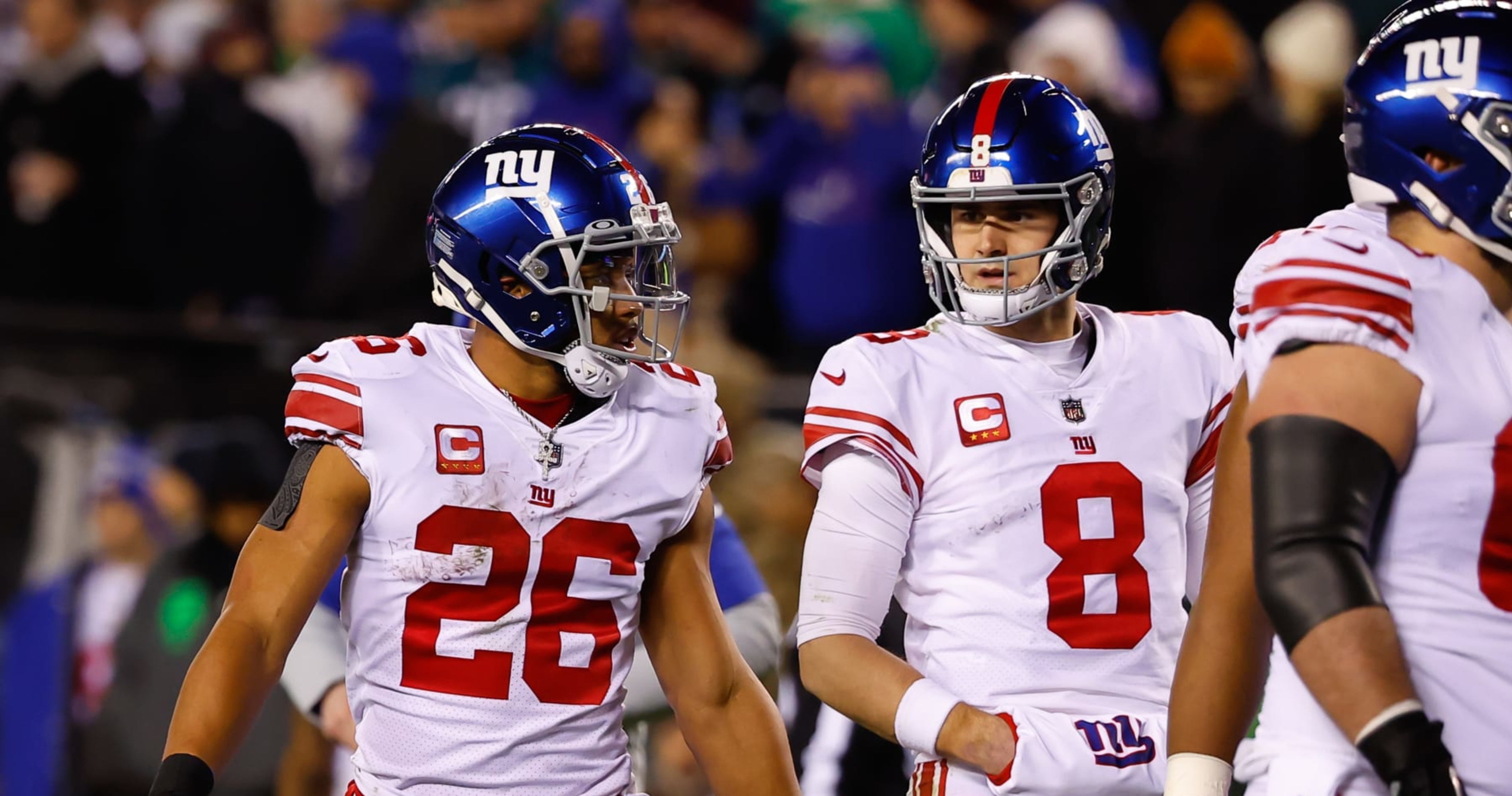 Giants GM 'Cautiously Optimistic' About Saquon Barkley, Daniel Jones ...