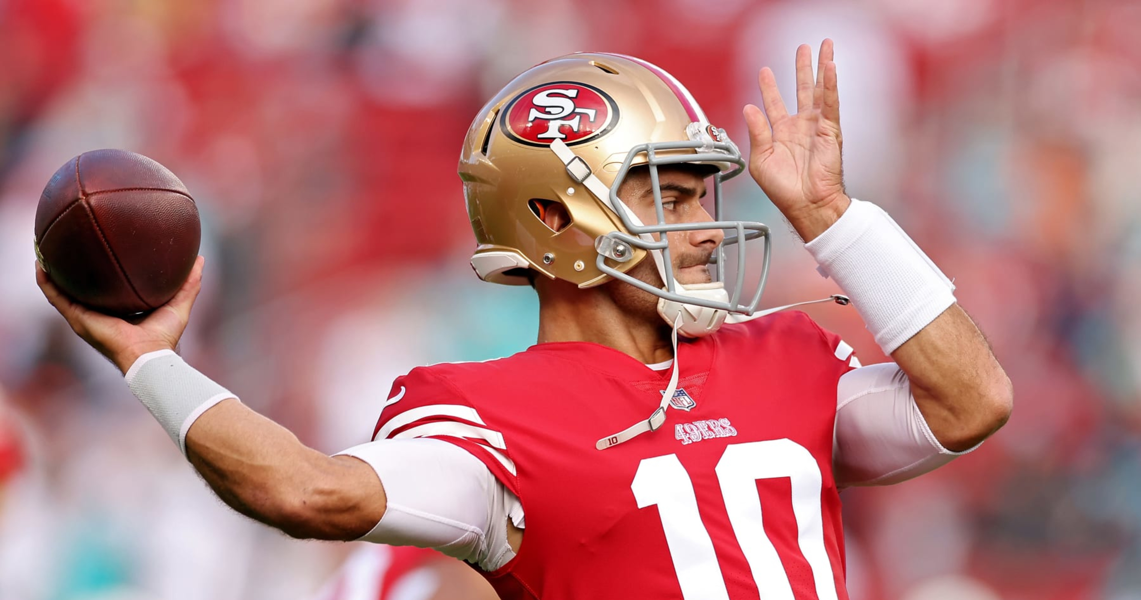 49ers' Jimmy Garoppolo ranked 13th best quarterback by Bleacher Report