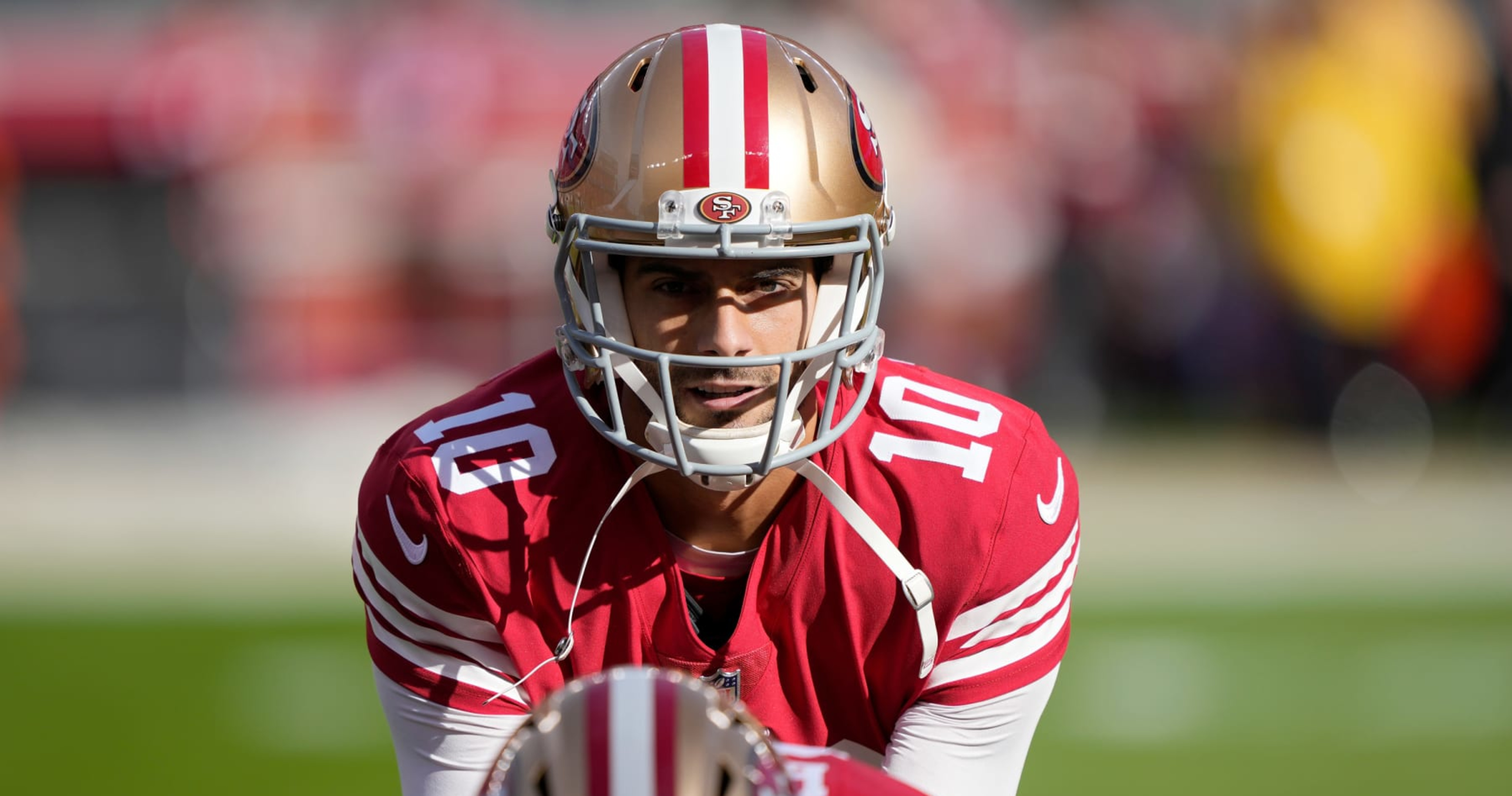 : Jimmy Garoppolo San Francisco 49ers #10 White Youth 8