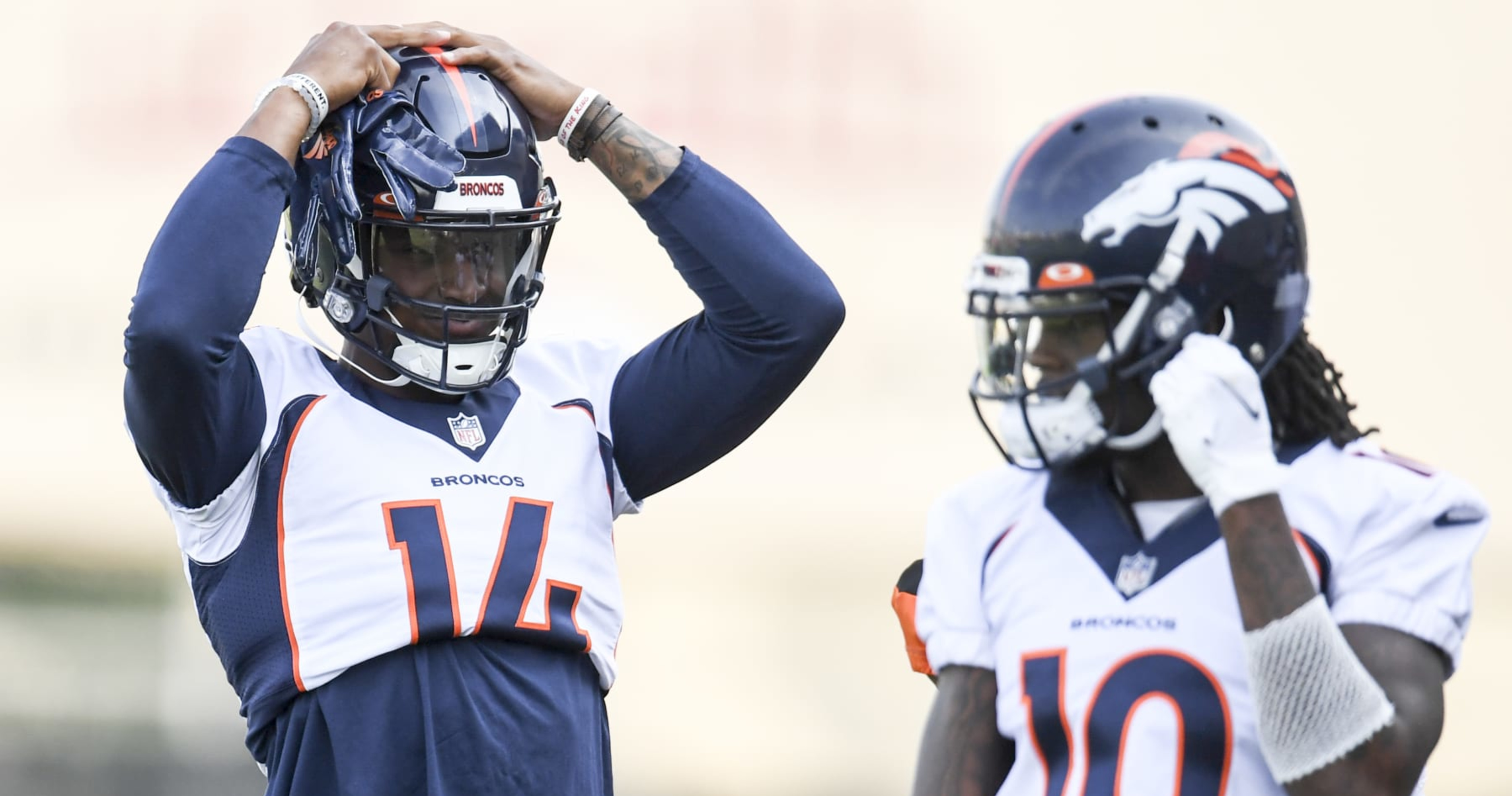 Broncos inactives: KJ Hamler, Jerry Jeudy among seven players out