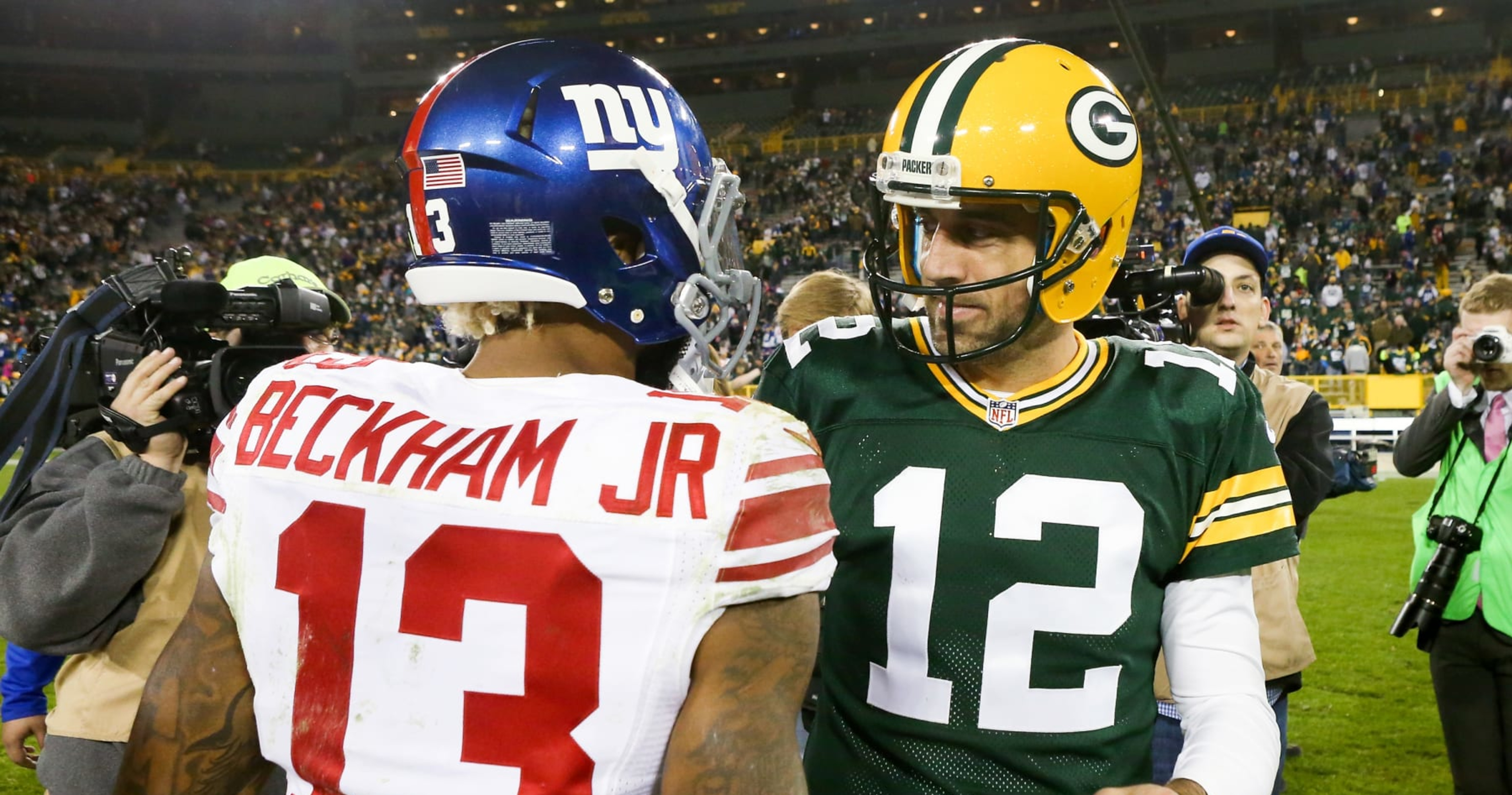 Should The #Cowboys be AFRAID of Aaron Rodgers .. Odell Beckham JR