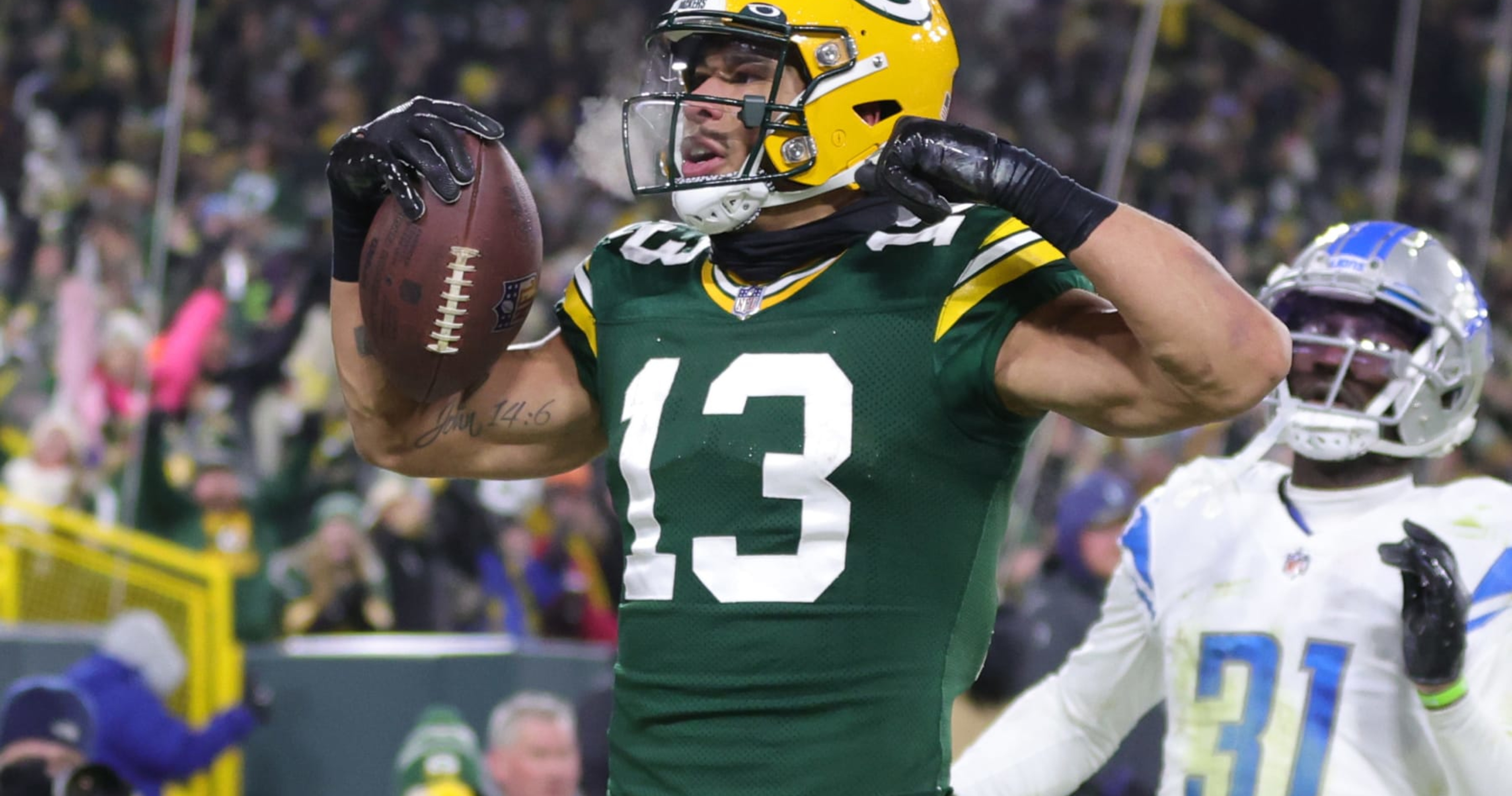 Jets' Allen Lazard on Aaron Rodgers: Feels Good Knowing That 12's Going to  Be My QB, News, Scores, Highlights, Stats, and Rumors