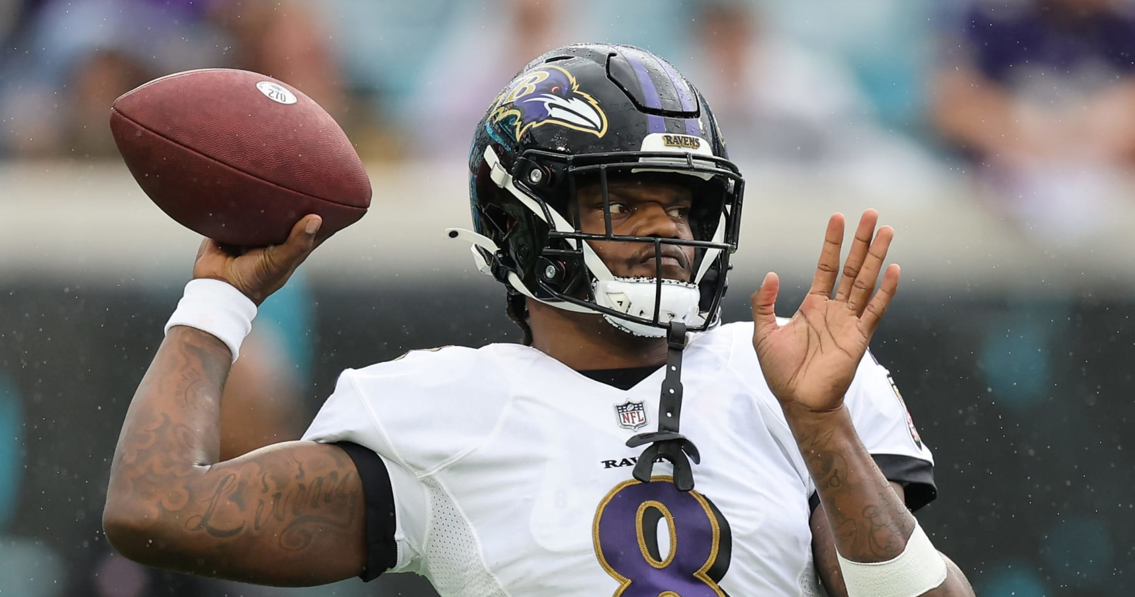 ESPN Patriots a 'Wild Card' for Ravens' Lamar Jackson amid Titans