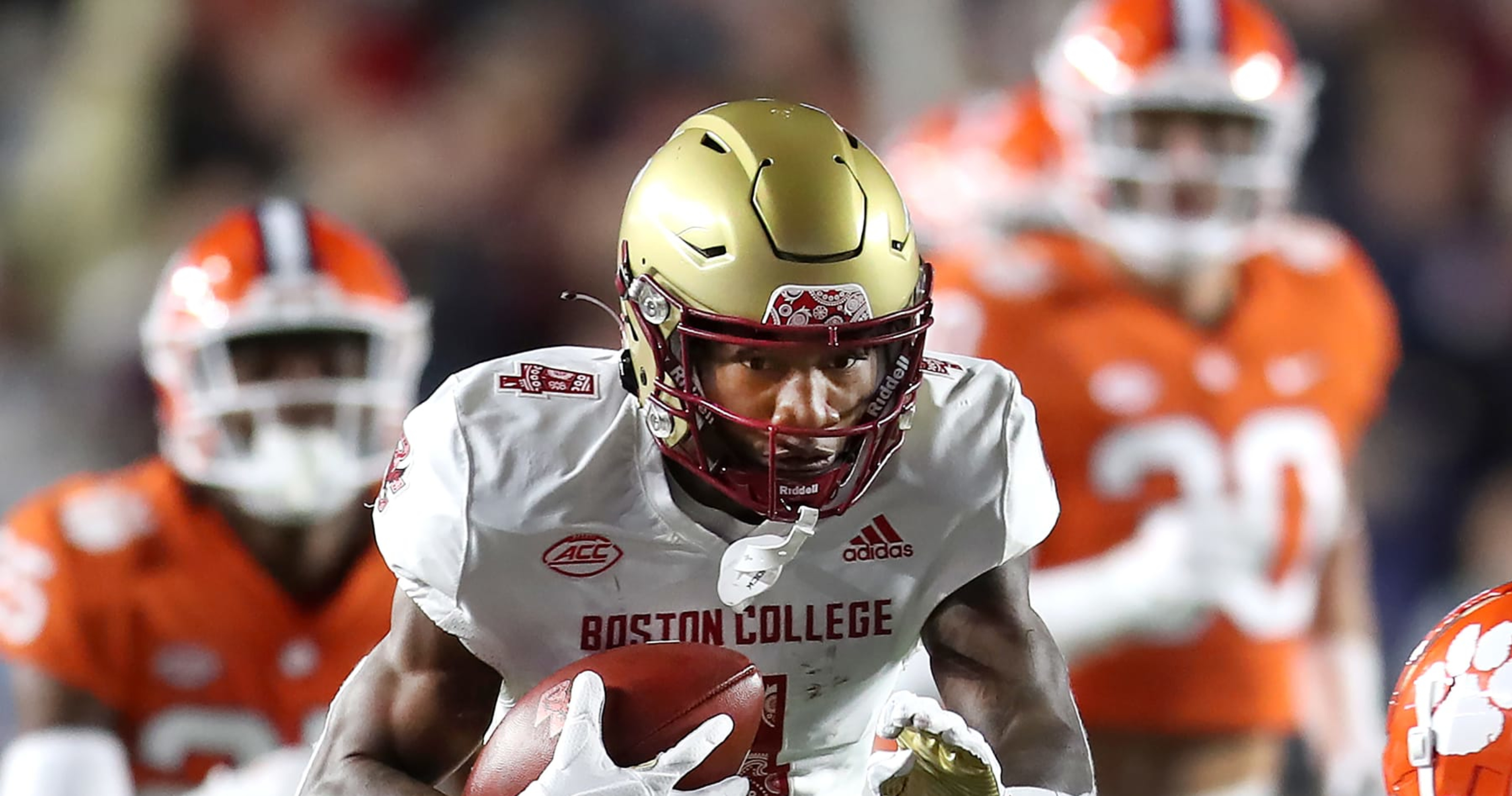 With the No. 22 pick of the 2023 NFL Draft, the Baltimore Ravens pick  Boston College WR Zay Flowers.