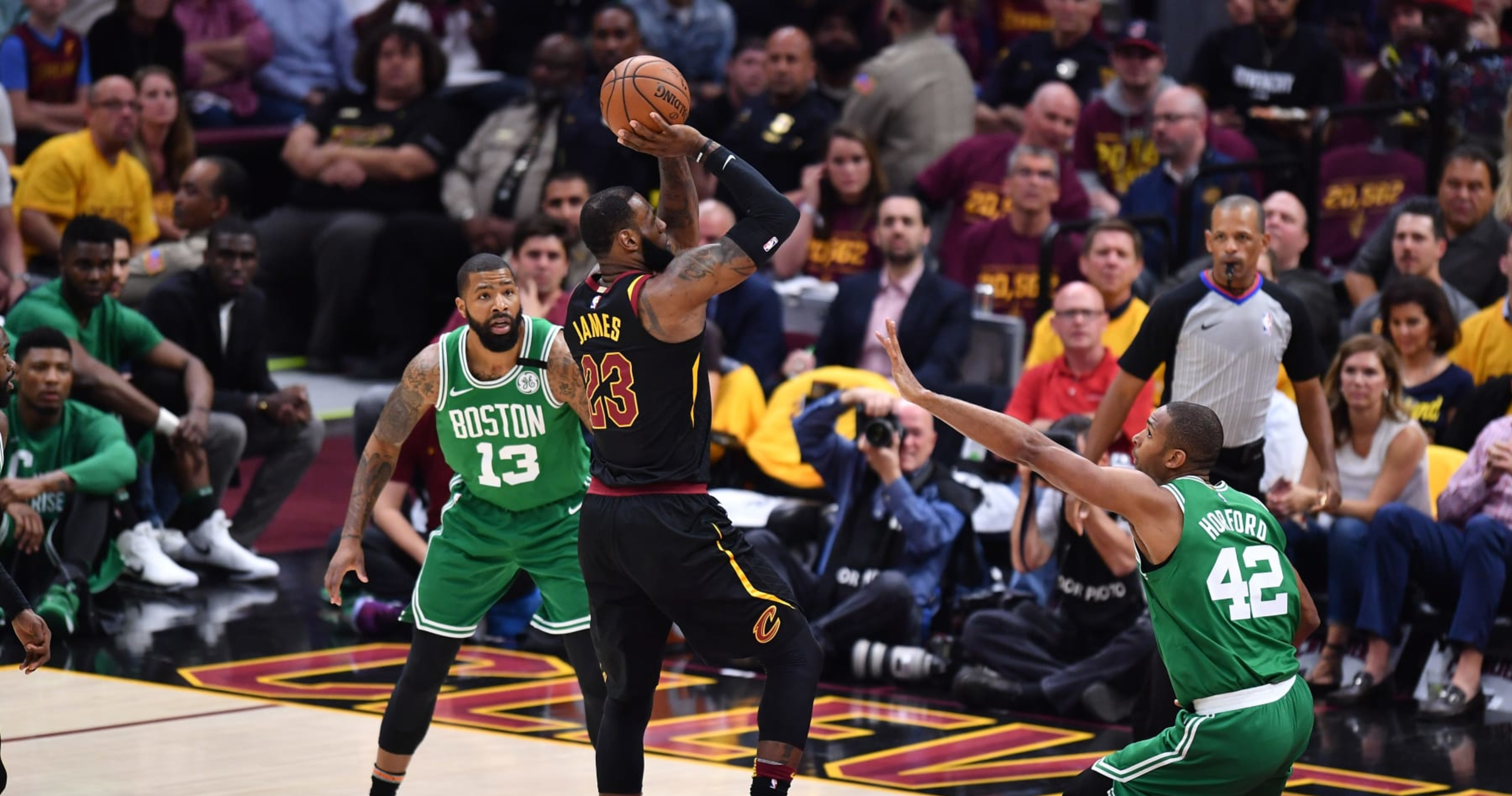 Celtics' Al Horford Talks Experience Of Facing LeBron James 5 Times in