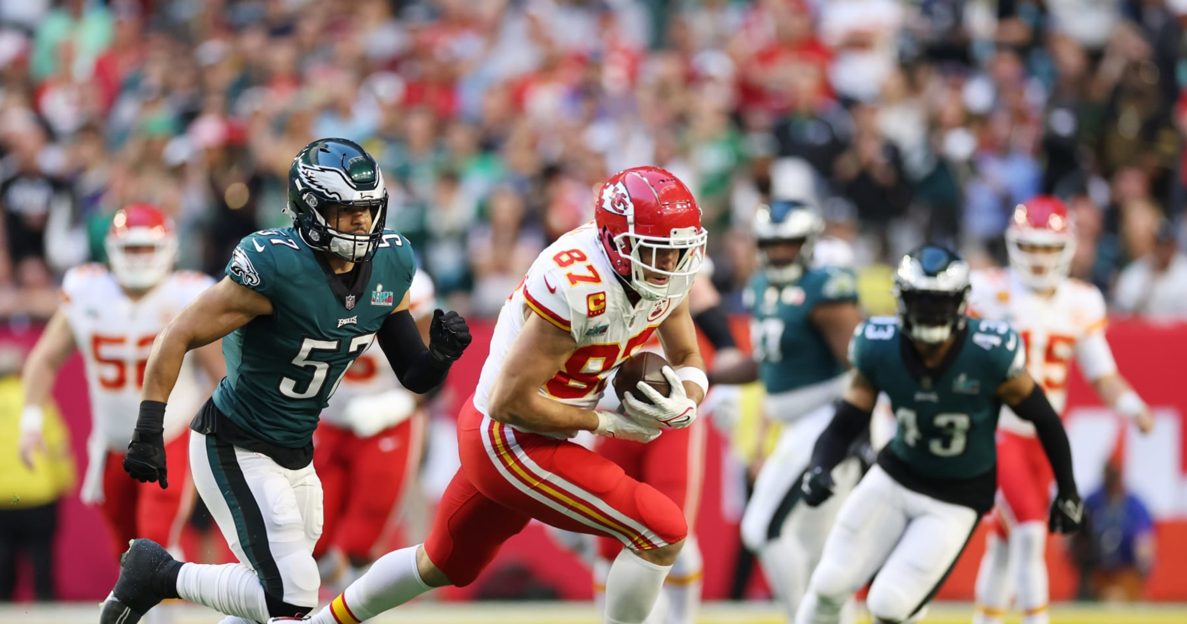 Travis Kelce, Jason Kelce 'New Heights' Ep. 48: The Match, NFL