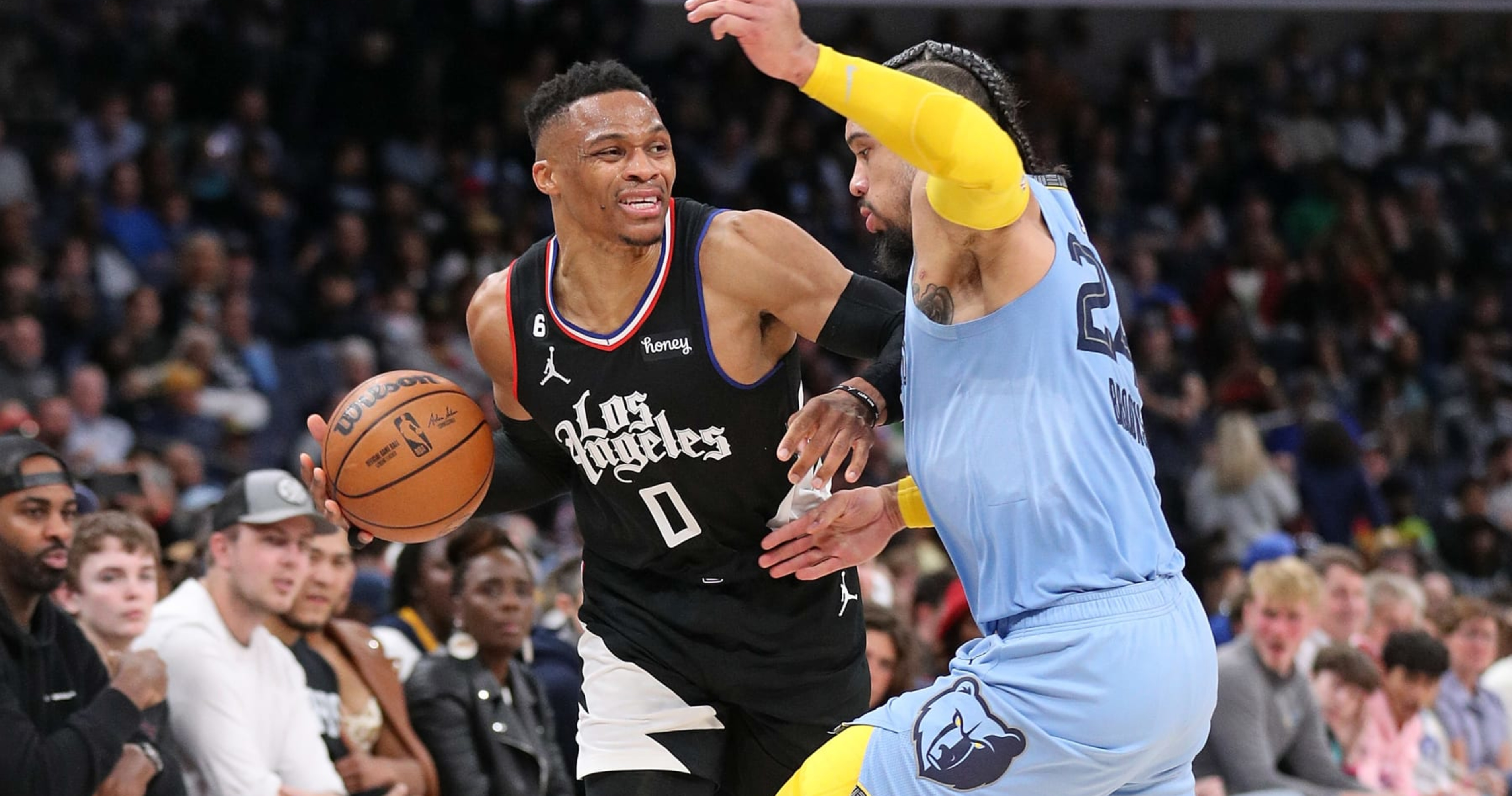 Prime Russell Westbrook is back, calls Dillon Brooks 'trash' and