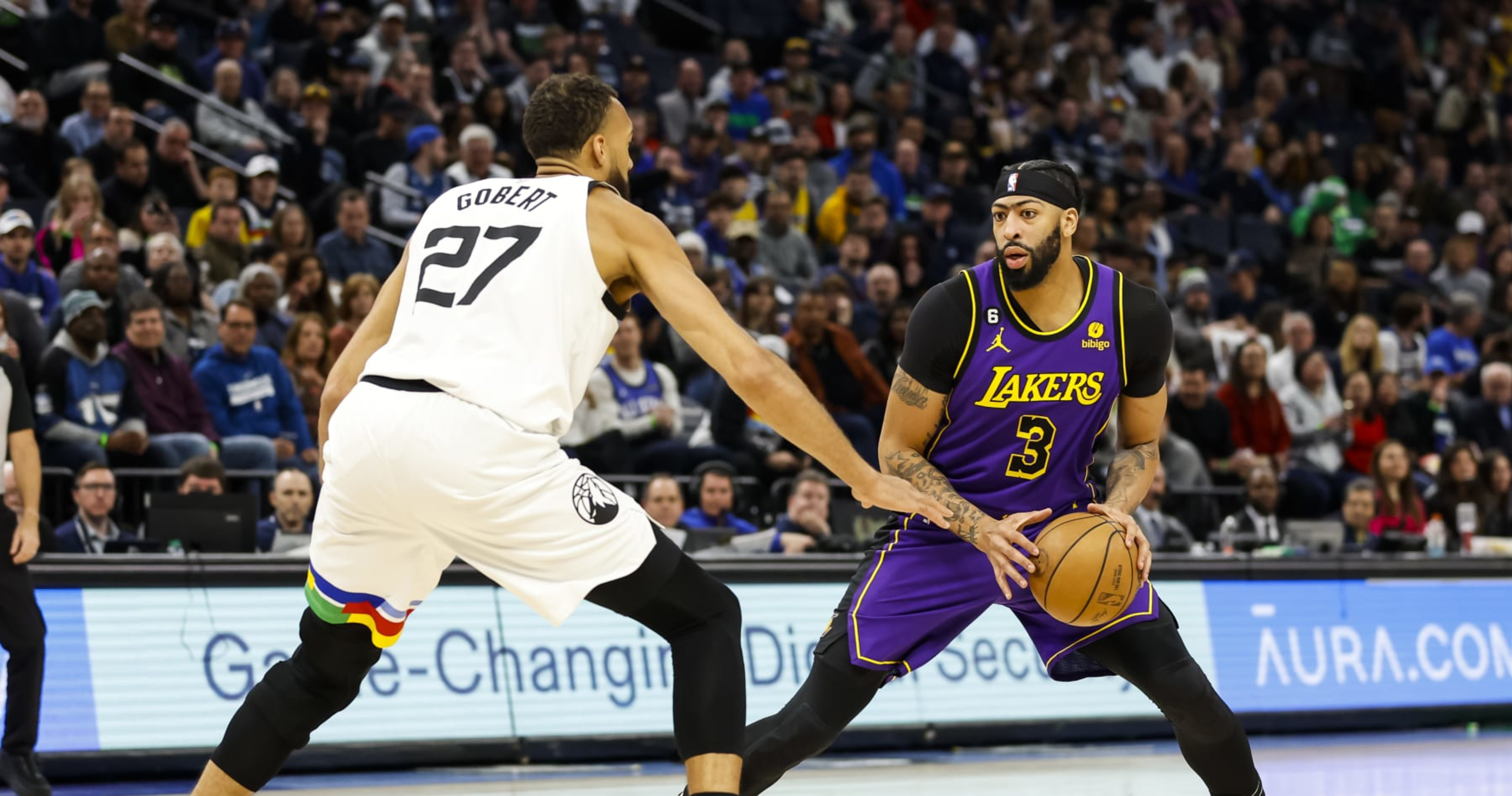 Anthony Davis Praised by Lakers Fans for Gutting Through Ankle Injury