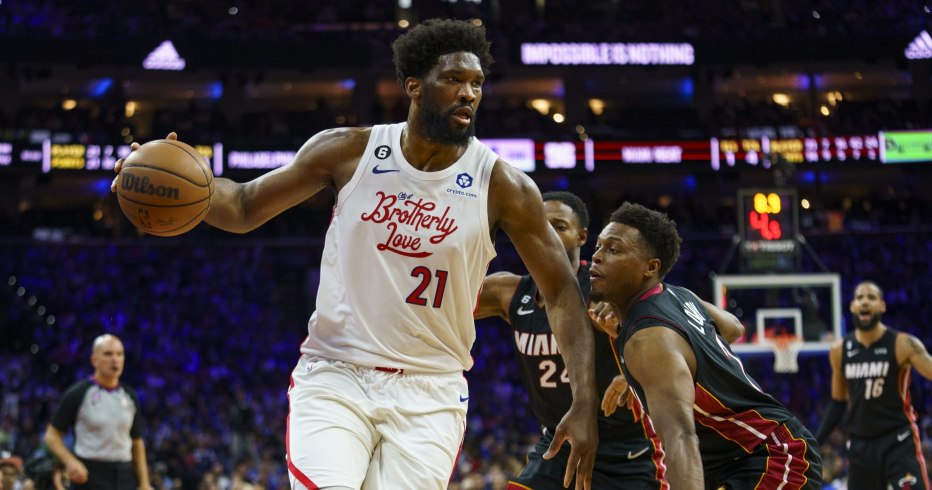 Report: 76ers' Joel Embiid To Sit Vs. Hawks, Likely Won't Play In ...