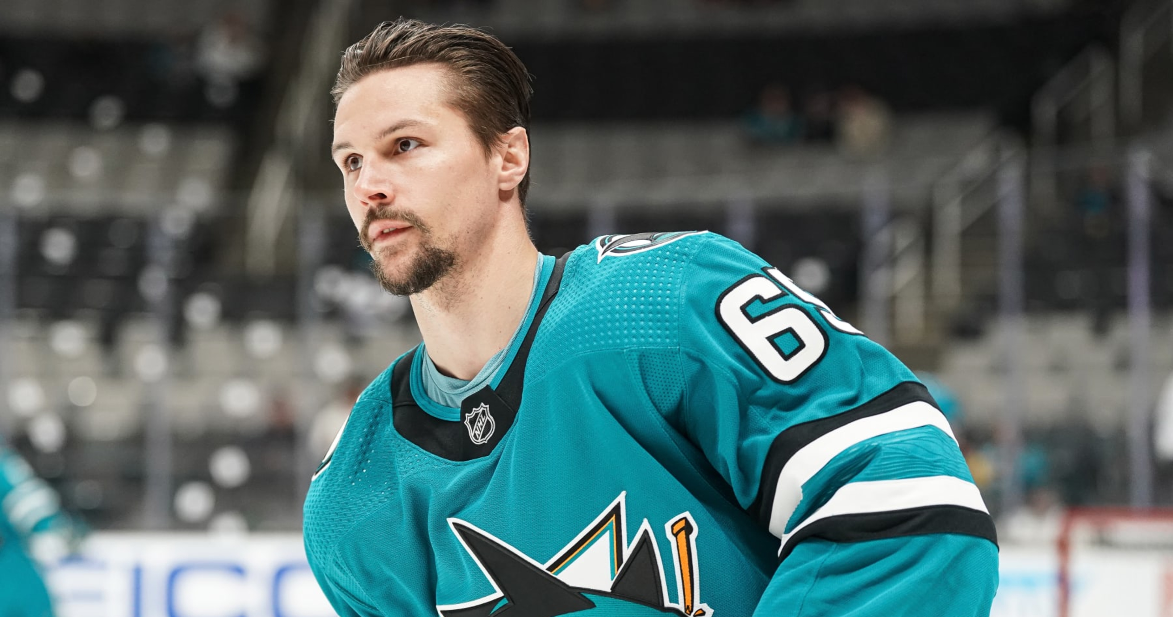  Erik Karlsson San Jose Sharks #65 Teal Youth Name