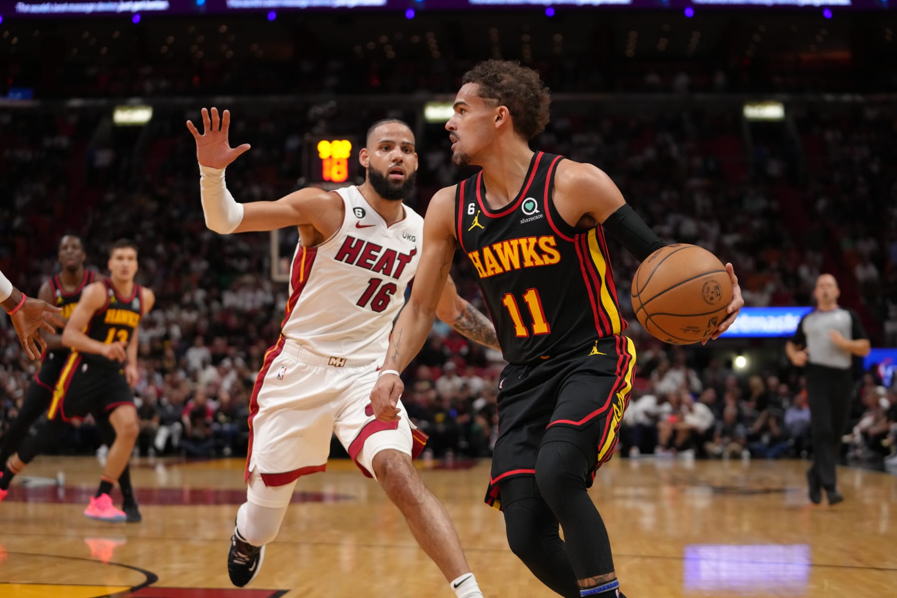 Hawks' Trae Young Talks PlayIn Win vs. Heat 'We Brought the