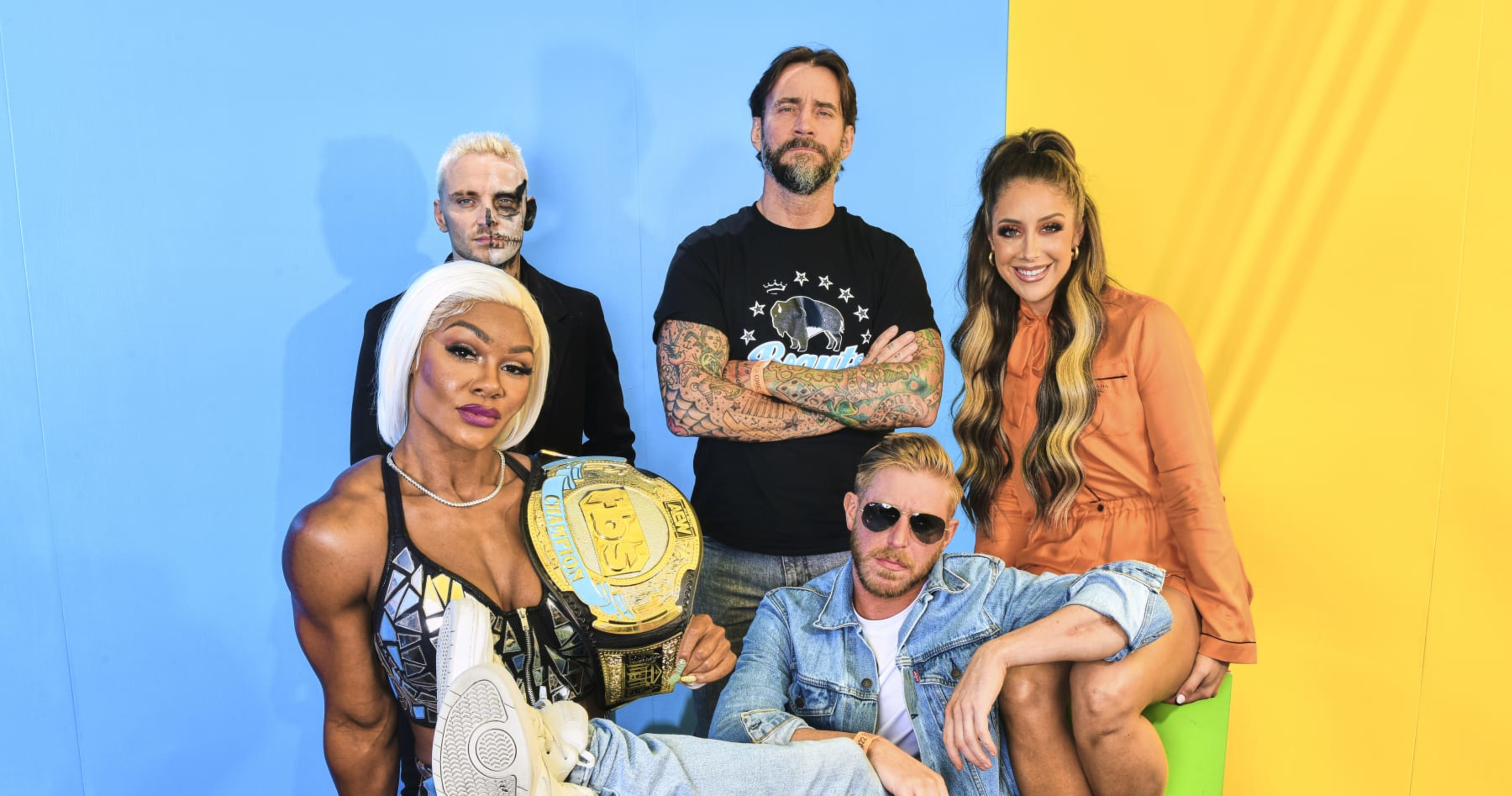 Backstage Wwe And Aew Rumors Latest On Cm Punk Trish Stratus Vs Becky Lynch More News 