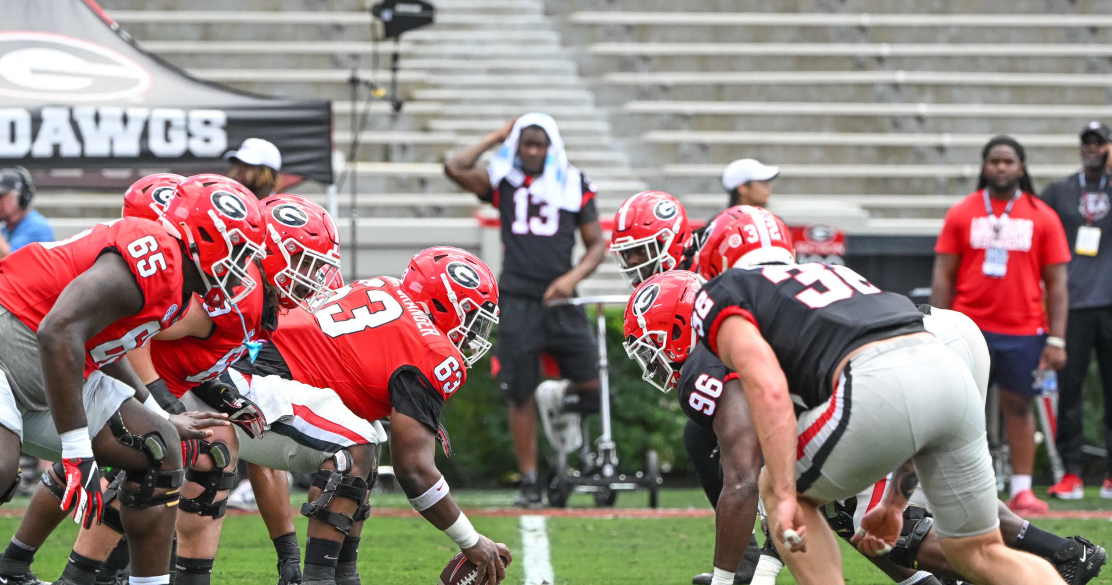 Georgia Football Honors Devin Willock, Chandler LeCroy On 1st Play Of ...