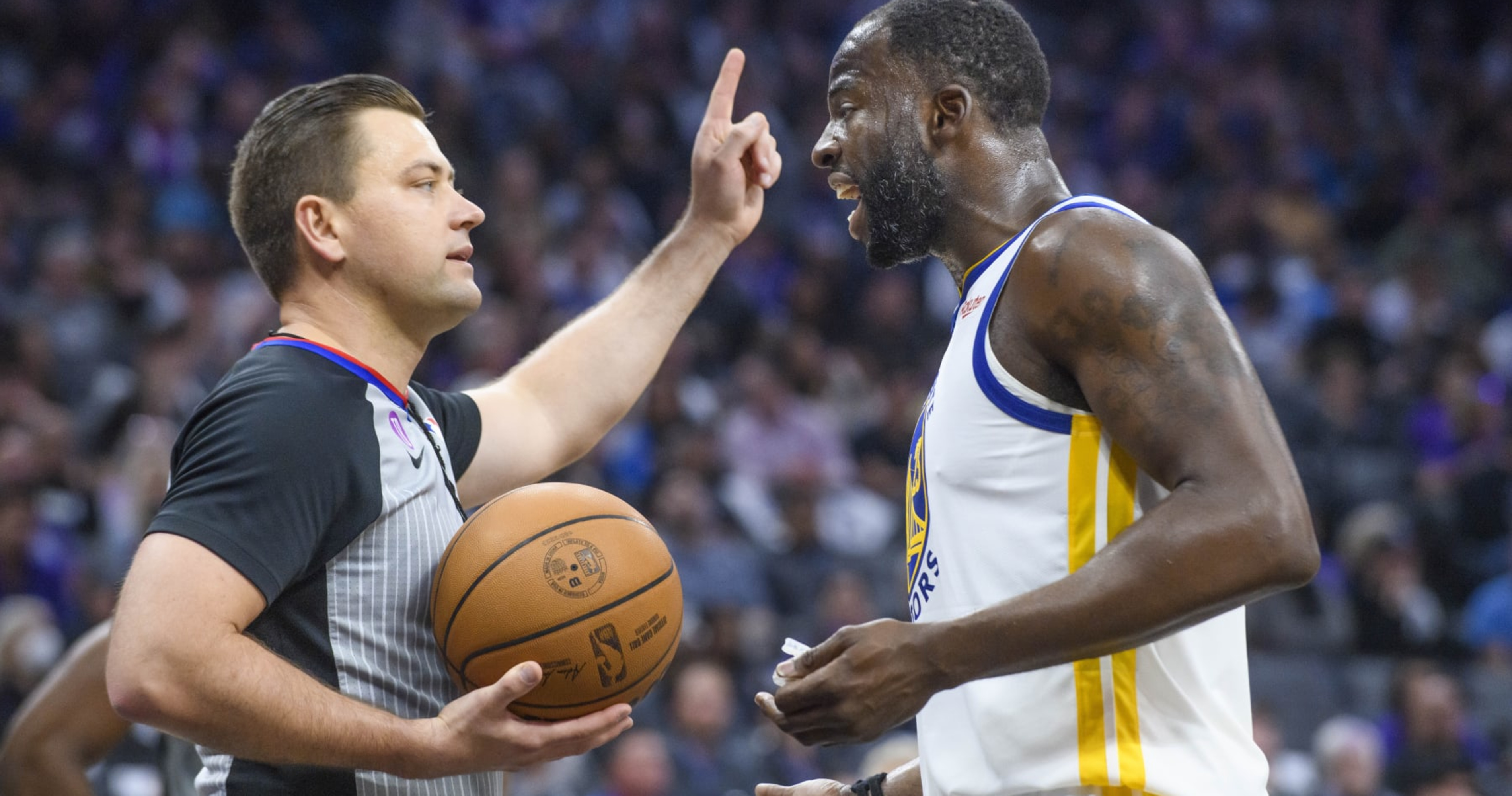 NBA Fans Torn as Draymond Green Ejected for Stepping on Sabonis in