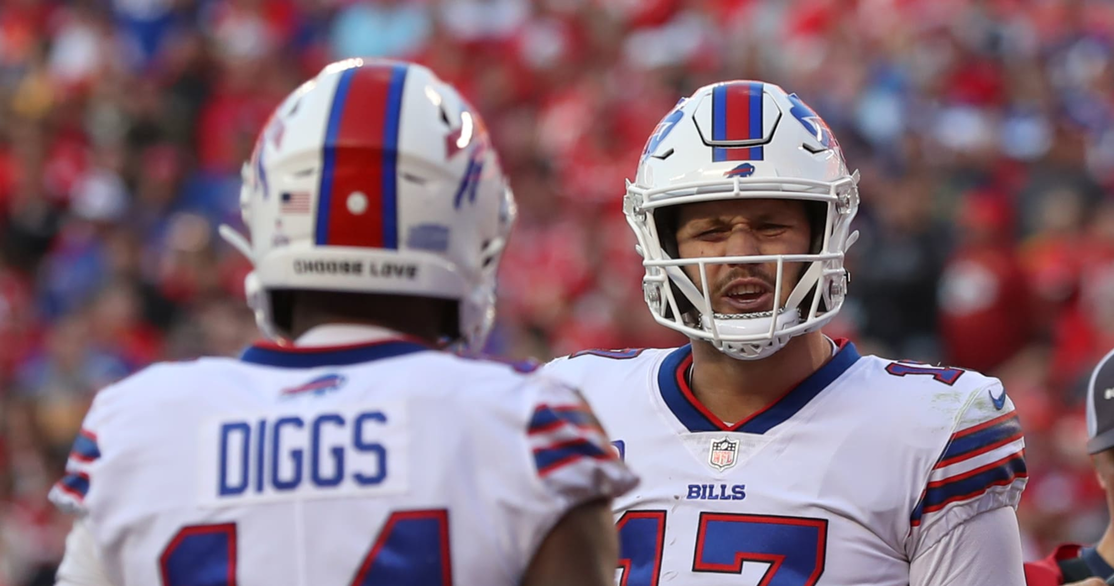 Josh Allen on his relationship with Bills receiver Stefon Diggs