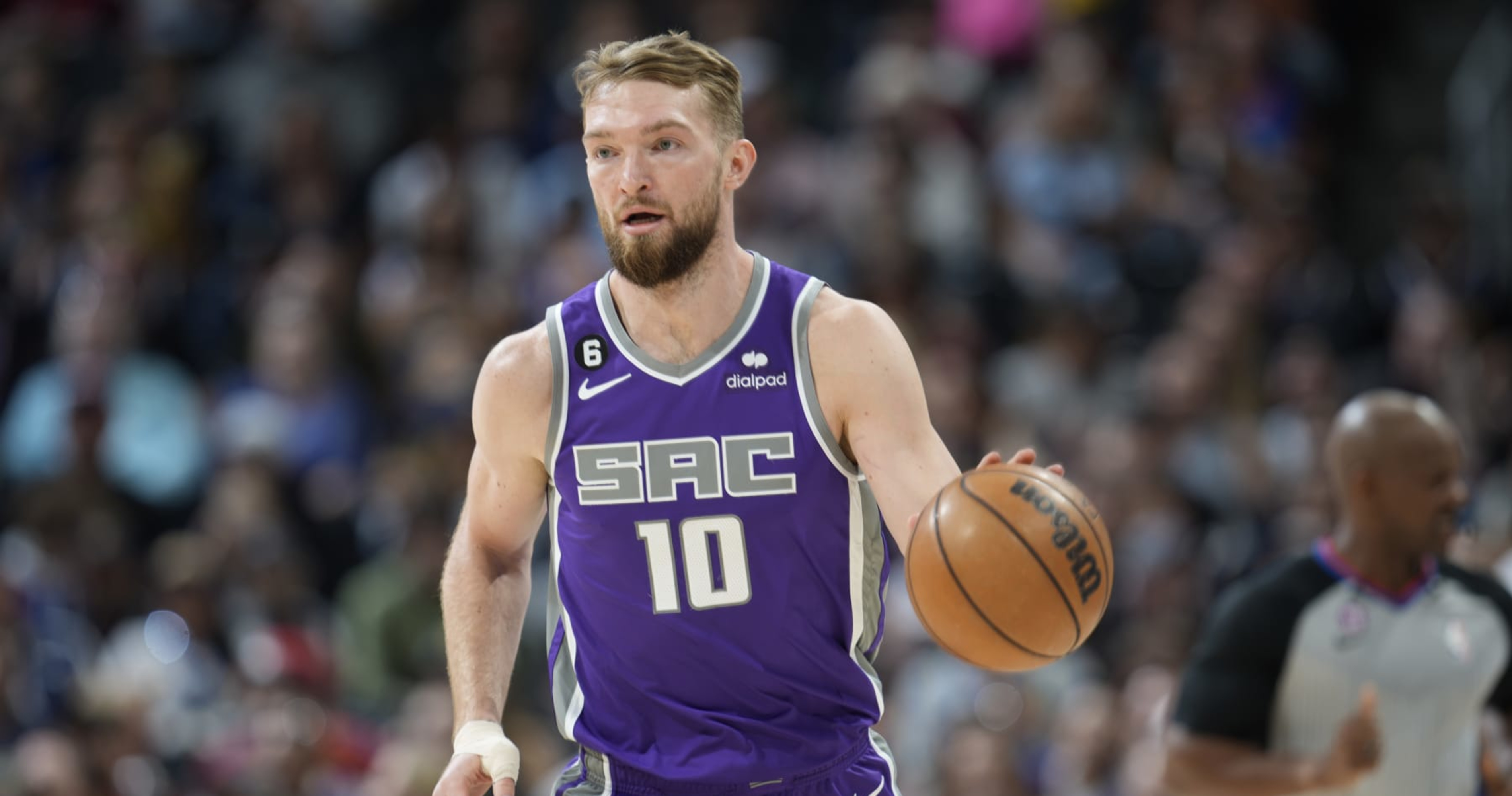 Domantas Sabonis' Status For Kings Vs. Warriors TBD After Injury From ...