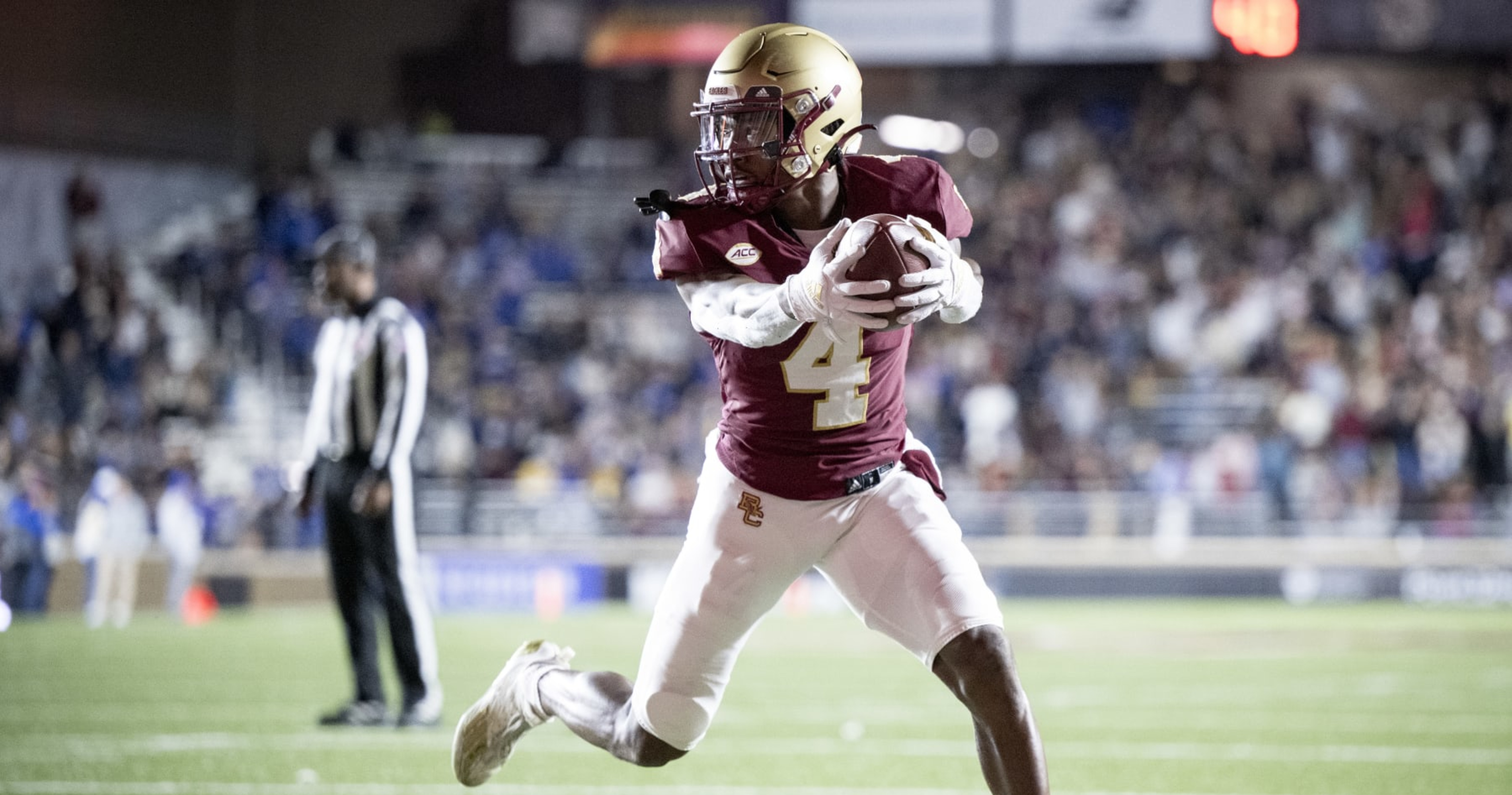 Zay Flowers Drafted By The Baltimore Ravens - Boston College Athletics