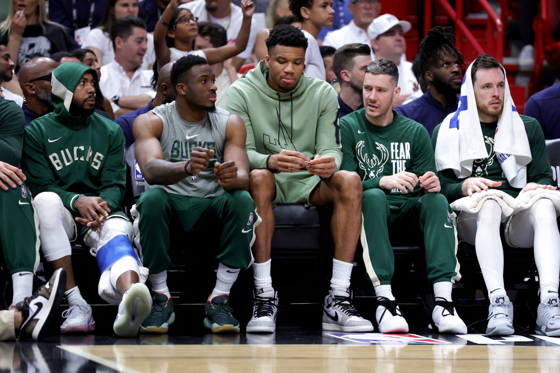 Giannis Antetokounmpo's Status for Bucks vs. Heat Game 4 Unclear Due to ...