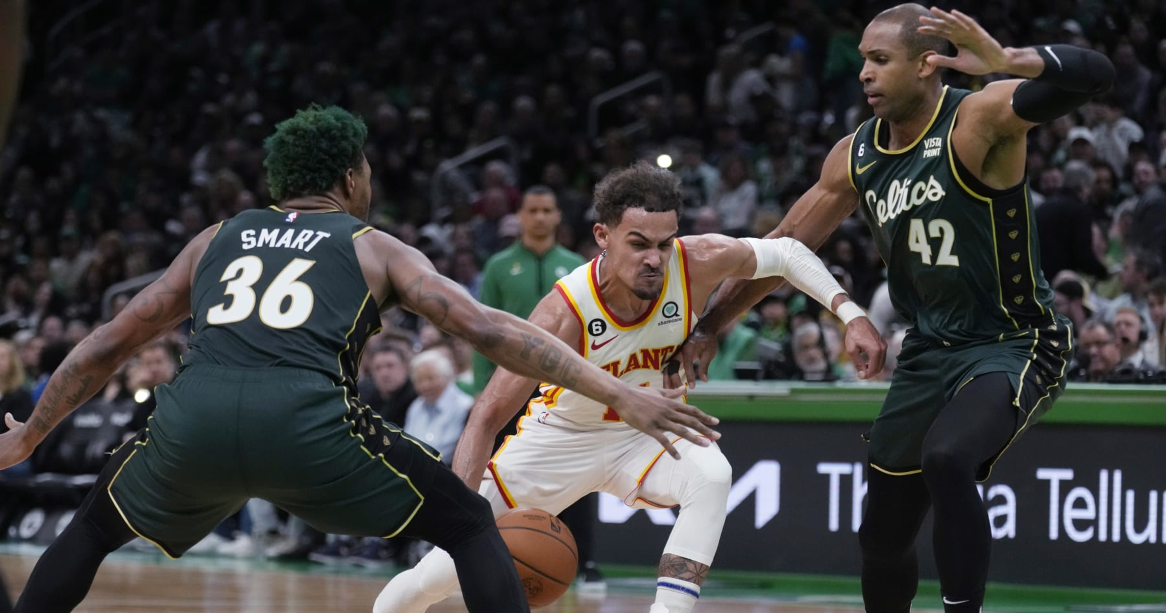 Hawks' Trae Young sinks game-winner vs. Celtics, drawing reactions