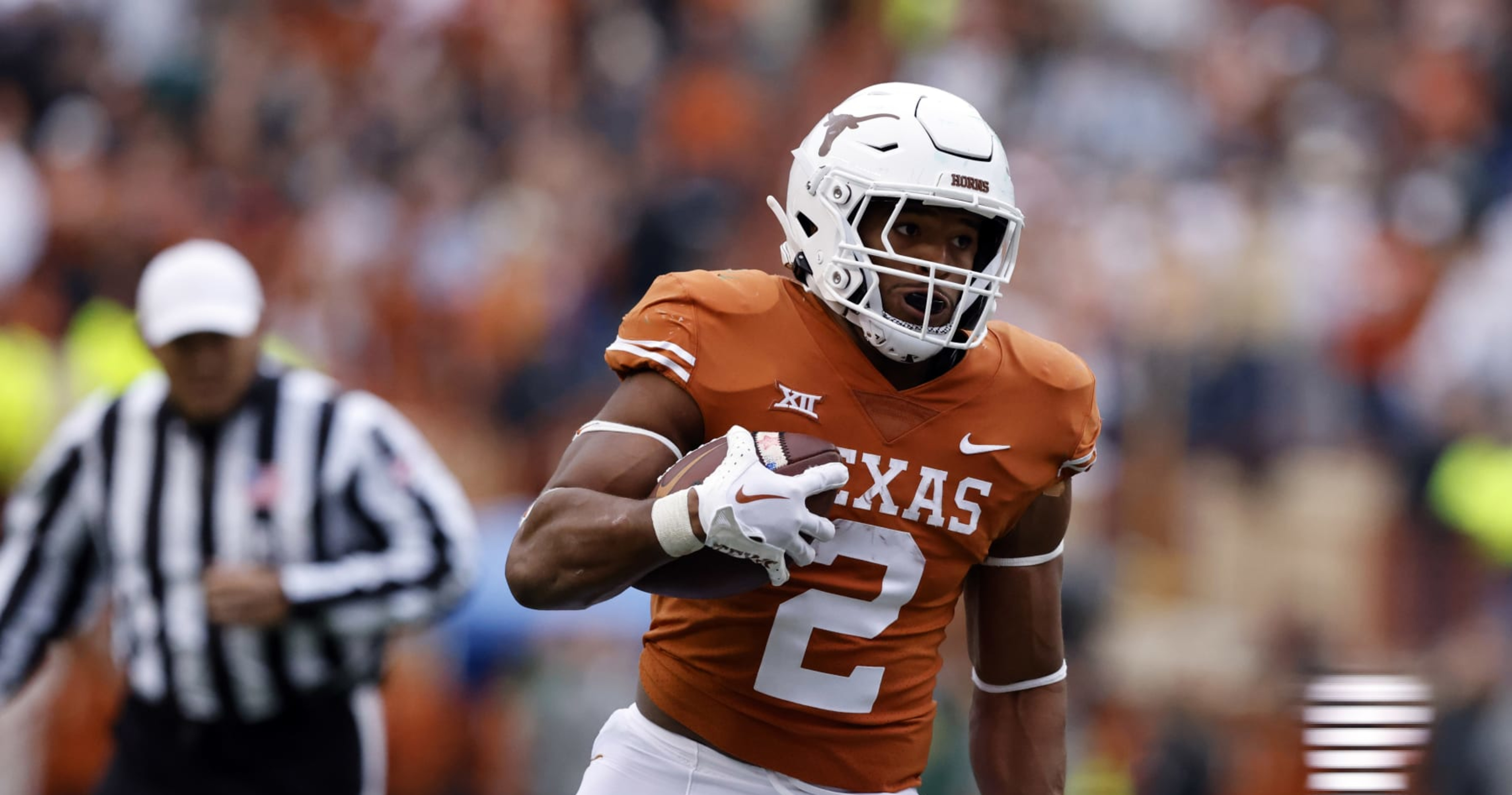 Roschon Johnson, Texas Longhorns running back, drafted by Chicago