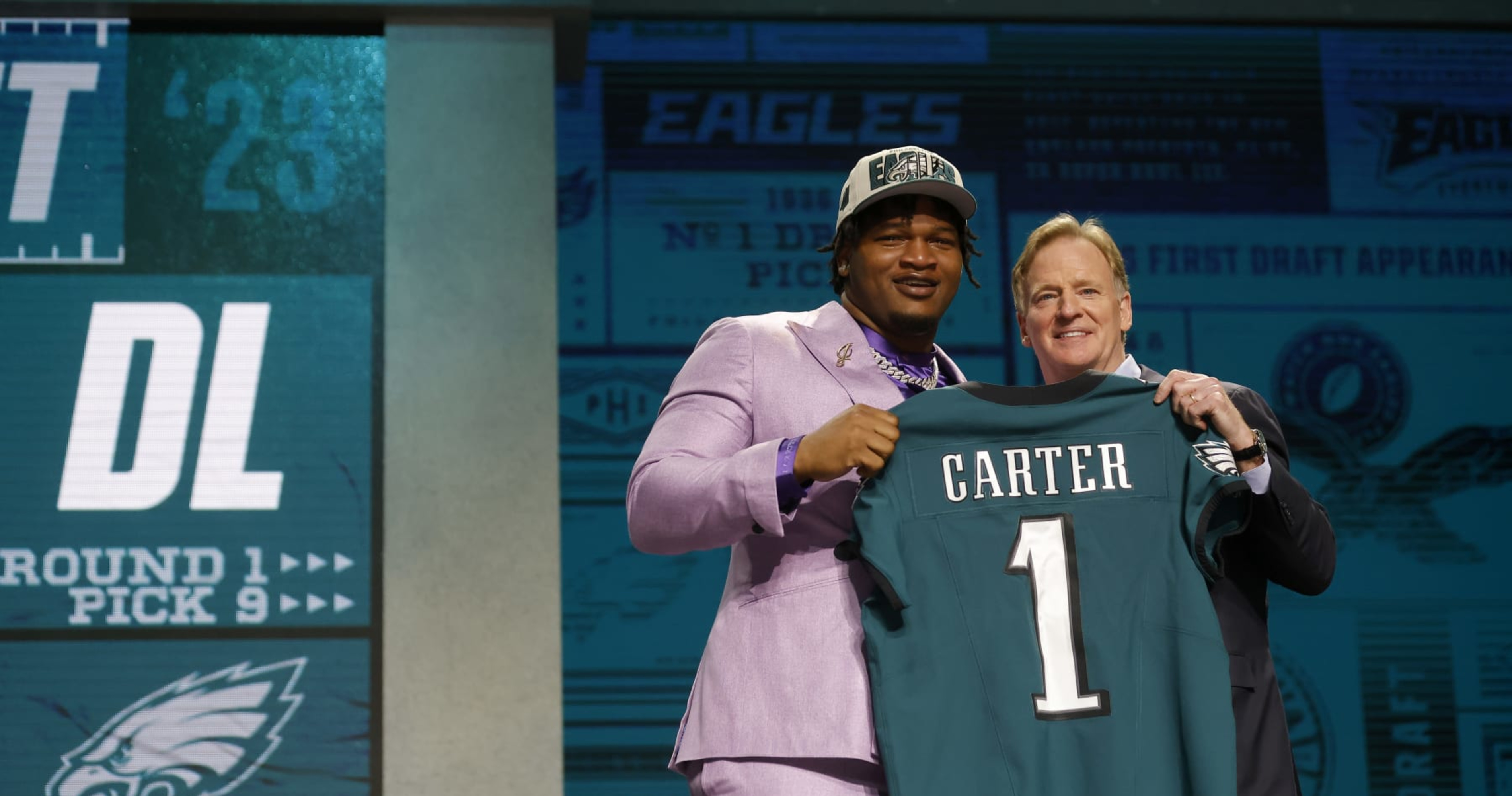 NFL Draft: Eagles land Jahmyr Gibbs and Jalen Carter in final mock