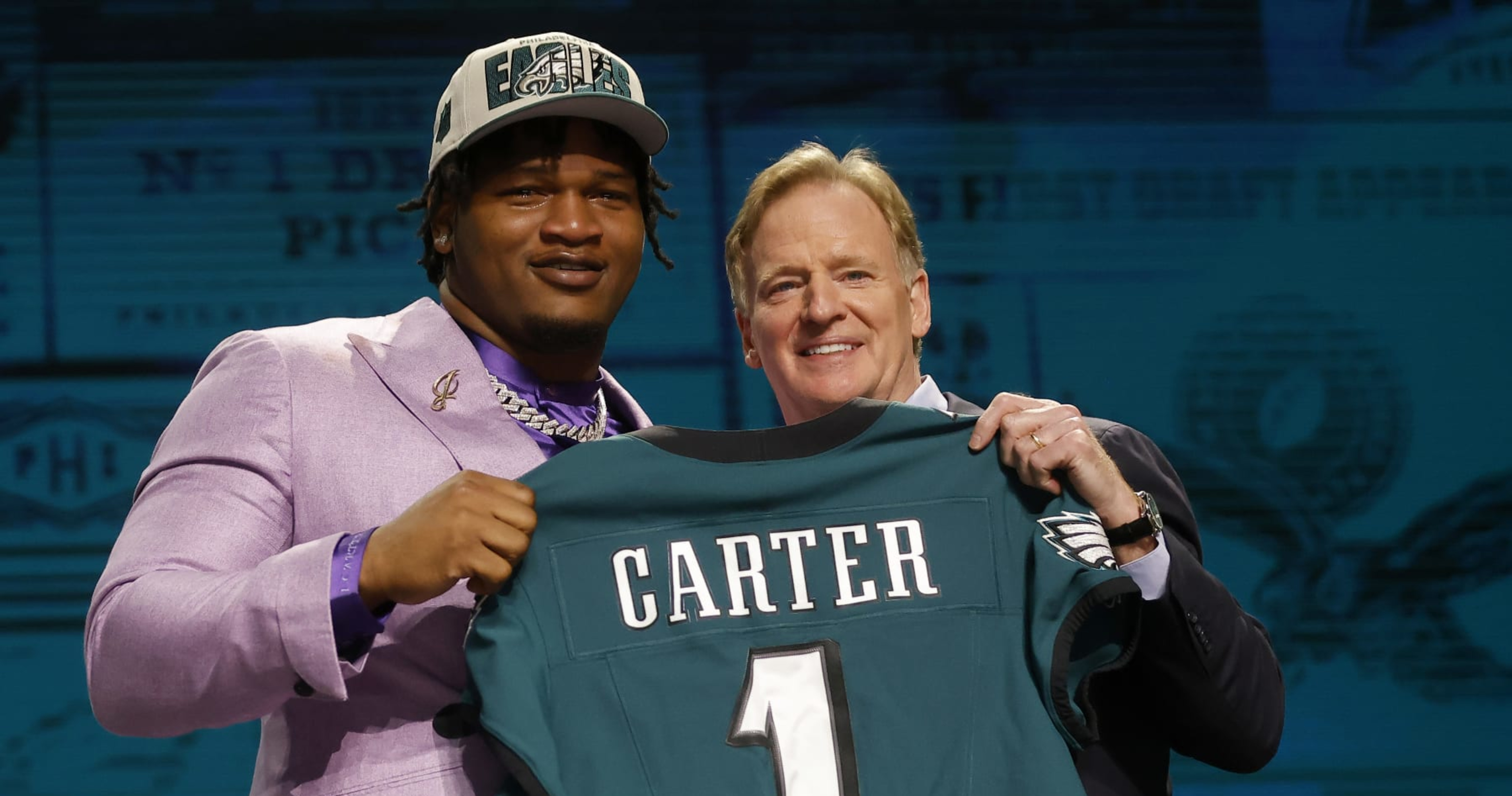 Eagles first-round pick Jalen Carter signs $21.8m, four-year