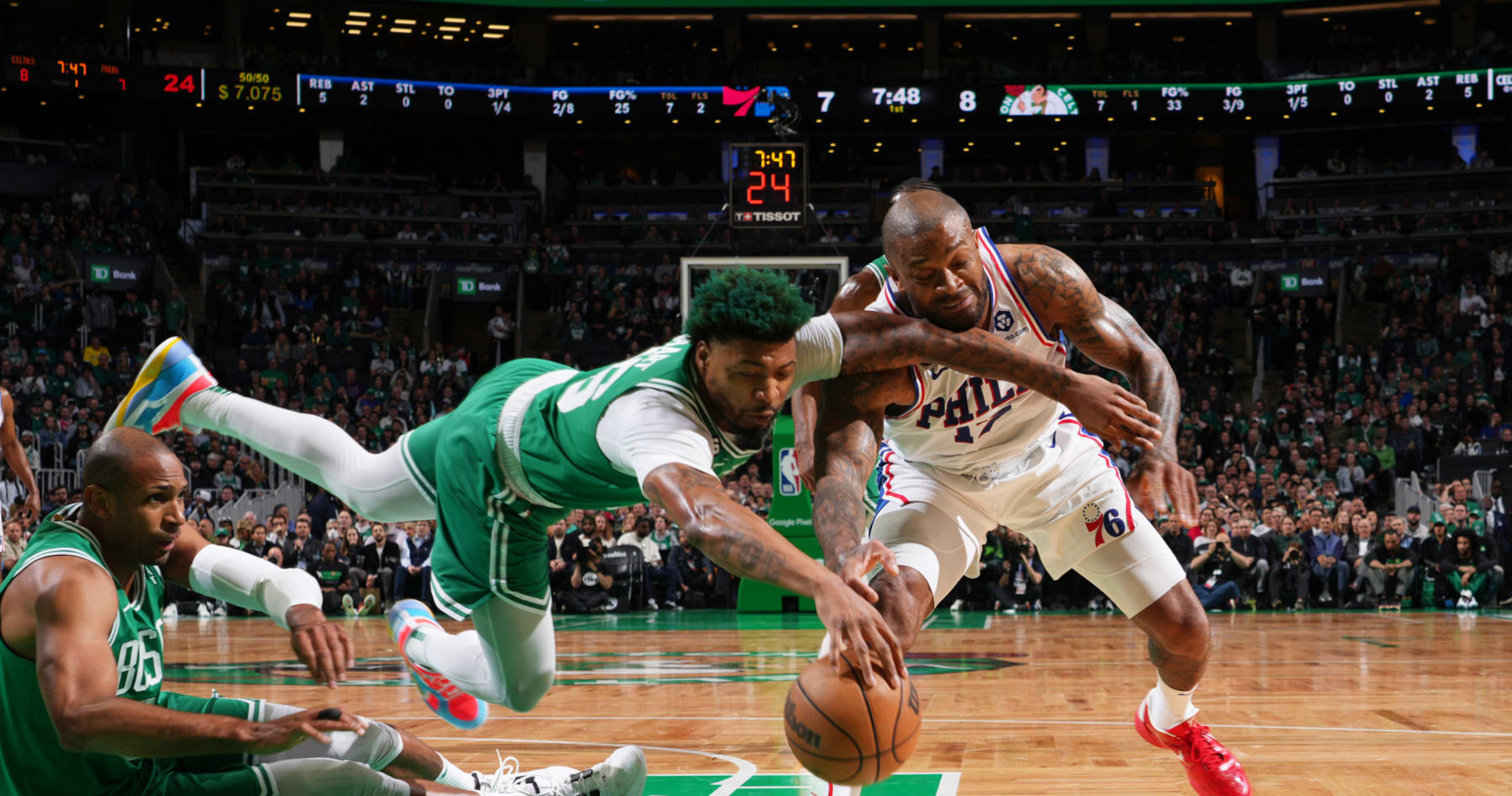 Celtics' Marcus Smart Wins 2022-23 NBA Hustle Award; 3rd Time Earning ...