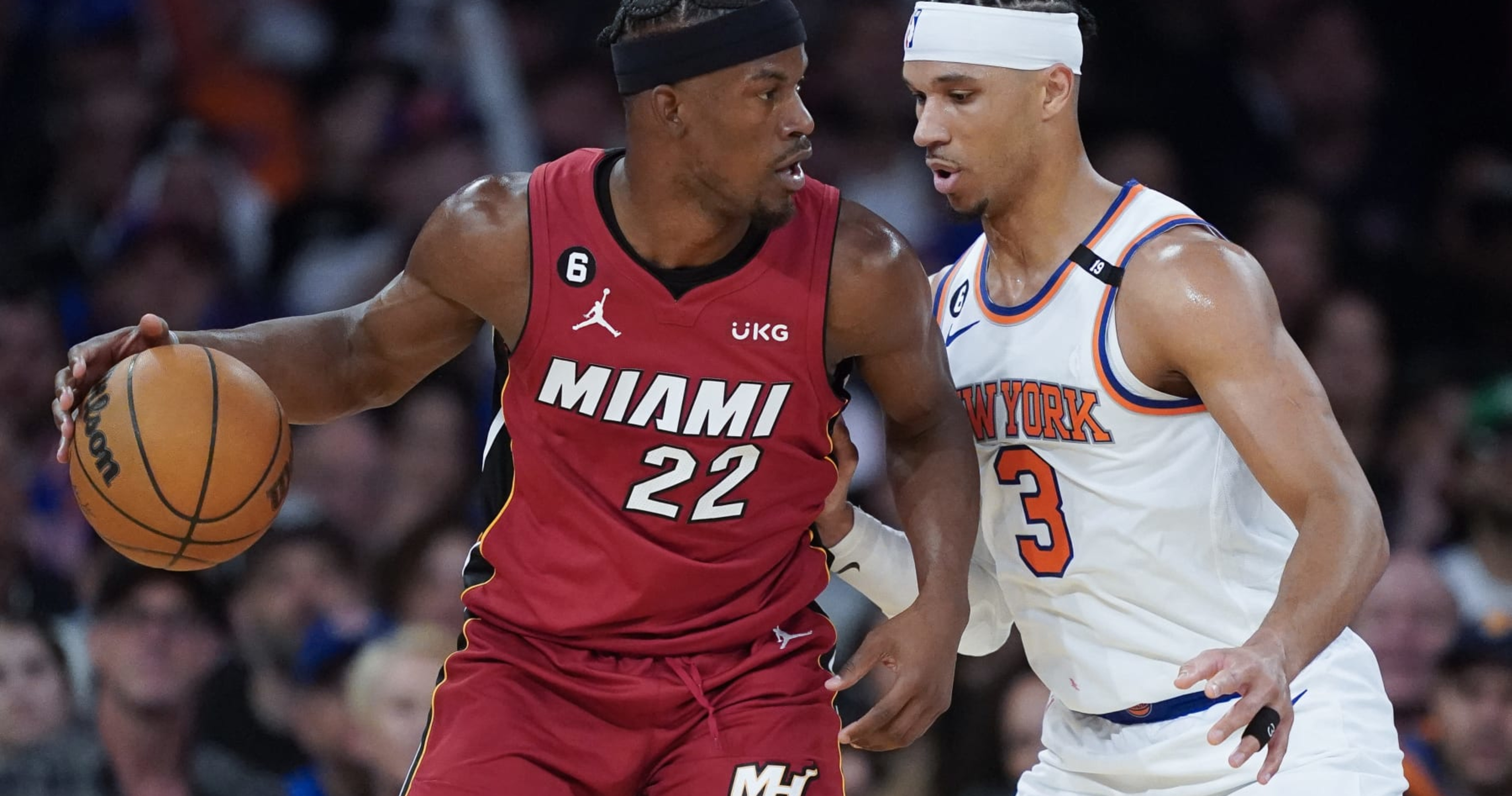 Jimmy Butler returns for Knicks-Heat Game 3 post sprained ankle