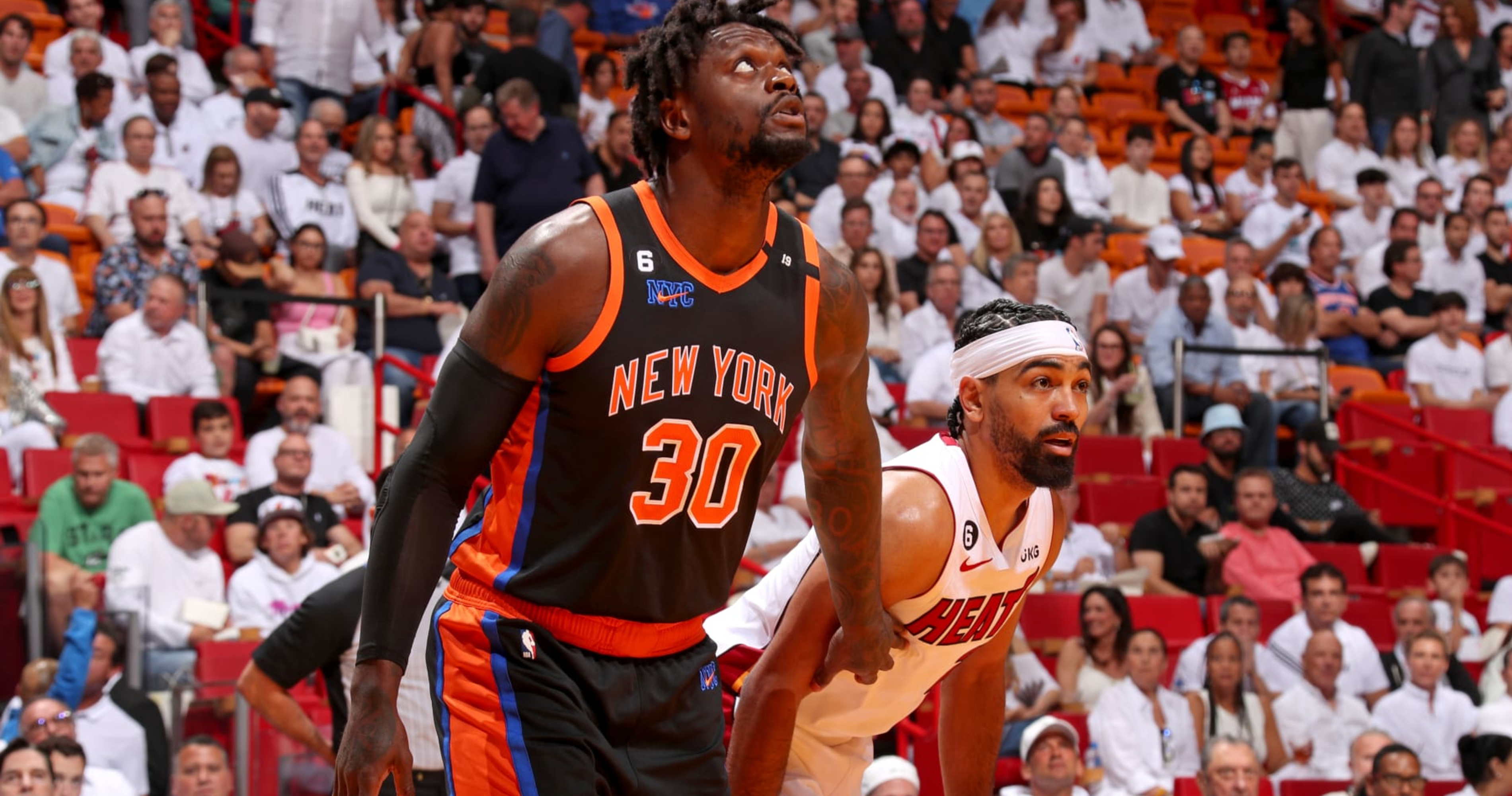 Knicks' Julius Randle On Heat Getting Rebounds, Loose Balls: Maybe They ...