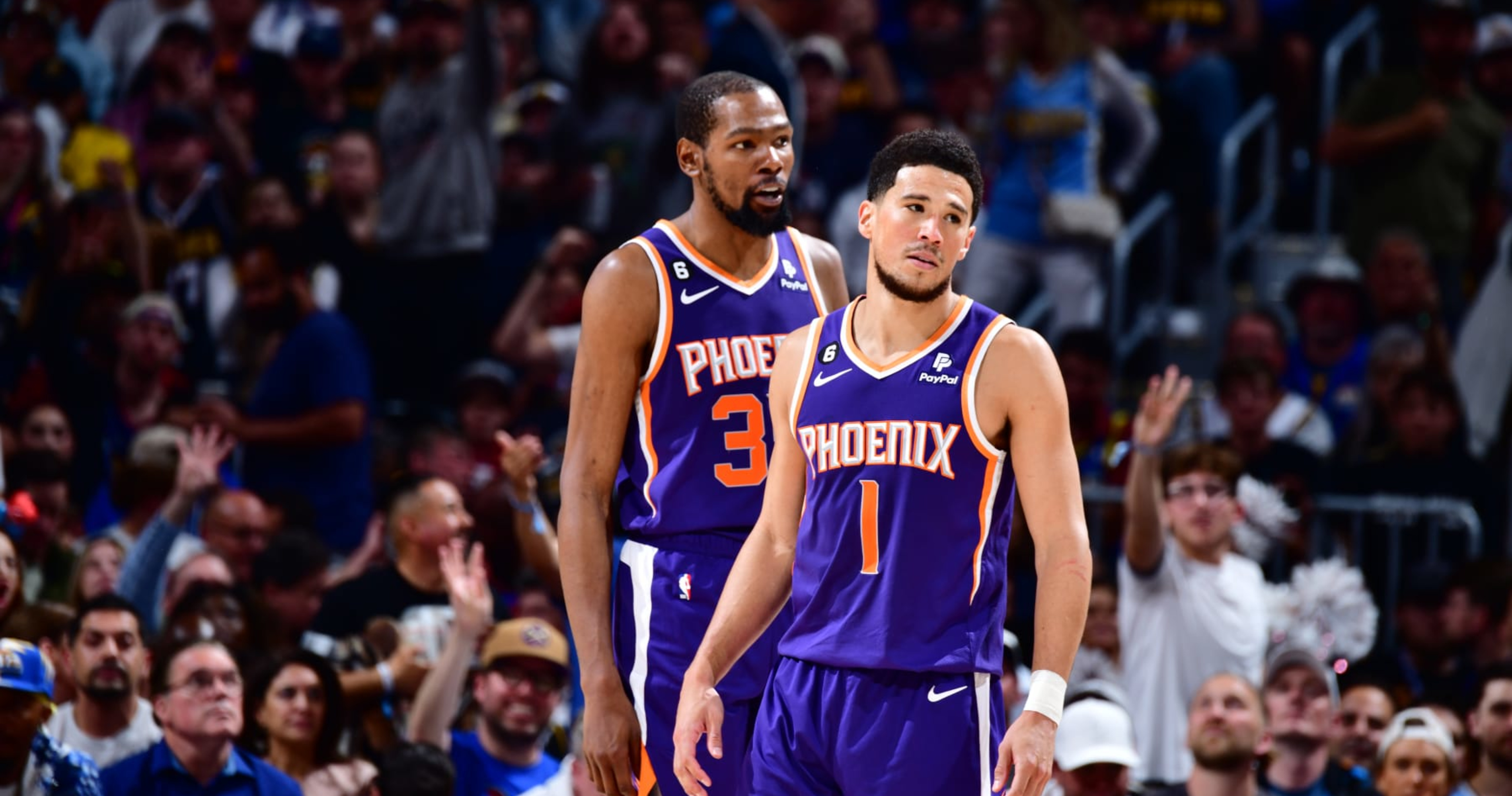 Kevin Durant, Suns Trolled by Fans After Jokić, Nuggets Dominate for 3