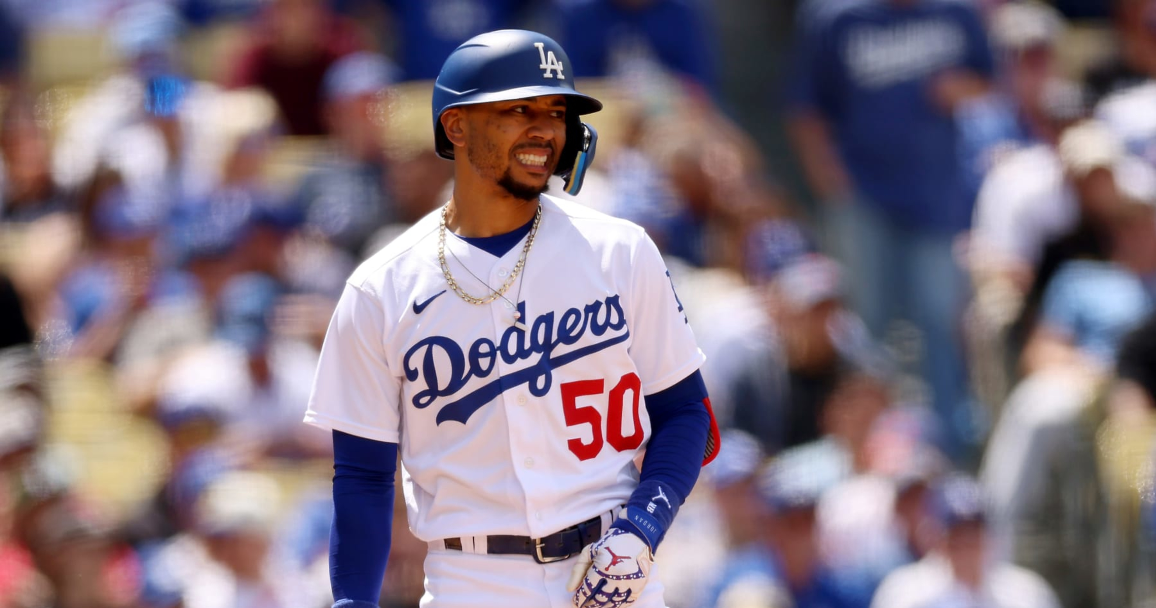 Dodgers' Mookie Betts Rents Airbnb to Avoid 'Haunted' Milwaukee Hotel – NBC  Los Angeles