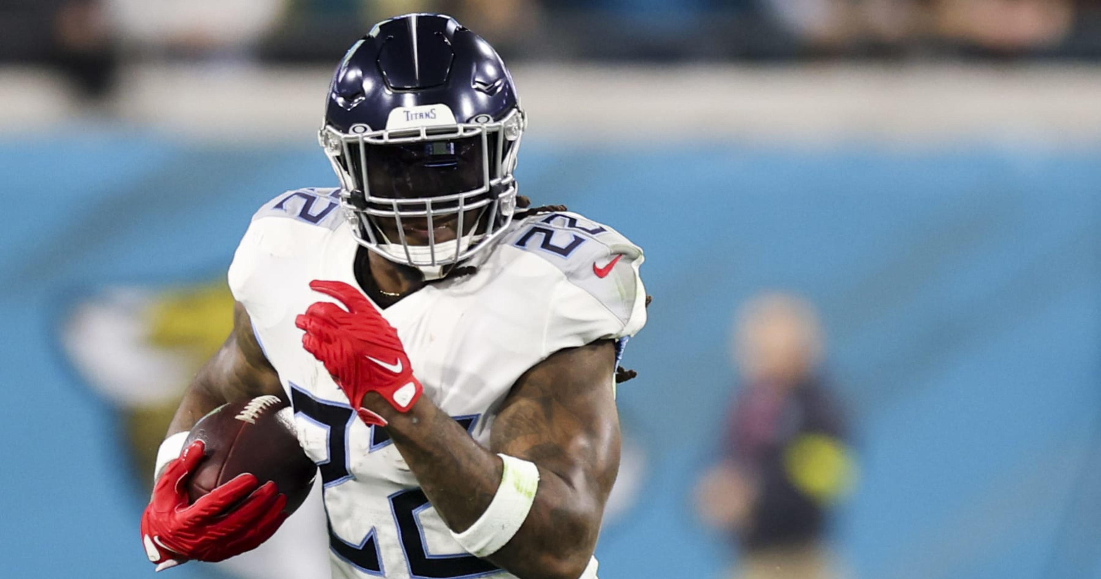 Derrick Henry First in NFL to 1,000 Yards in 2022 - Sports Illustrated  Tennessee Titans News, Analysis and More