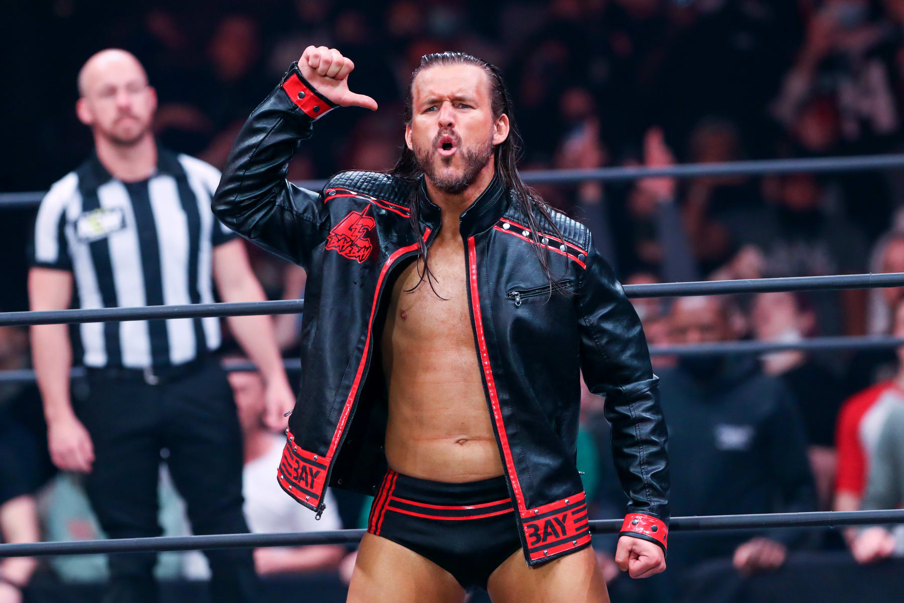 Adam Cole Beats Chris Jericho in Unsanctioned Match at AEW Double or