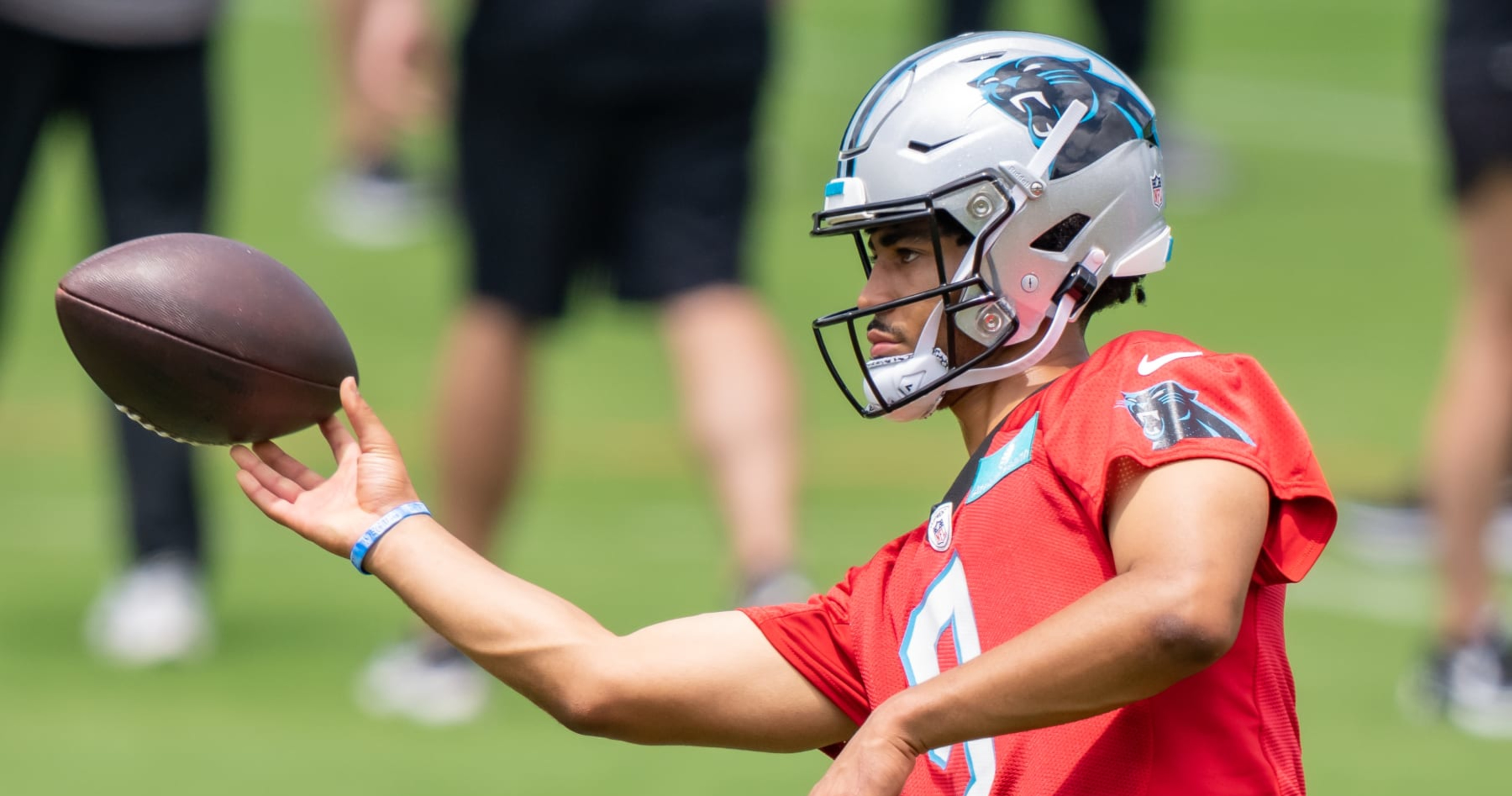 Panthers' Frank Reich promotes Bryce Young to first team at OTAs