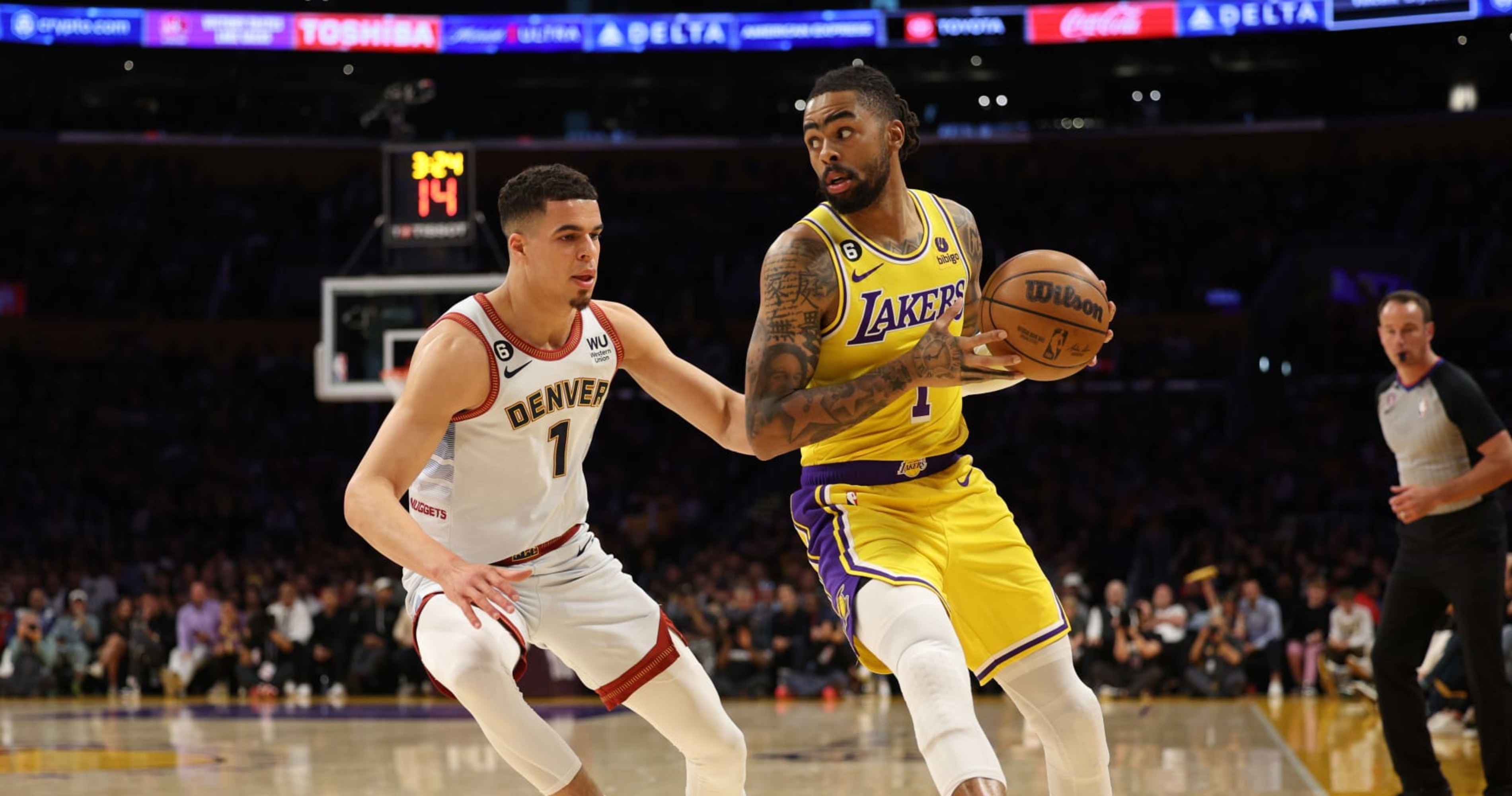 Lakers' D'Angelo Russell Signs with Nike