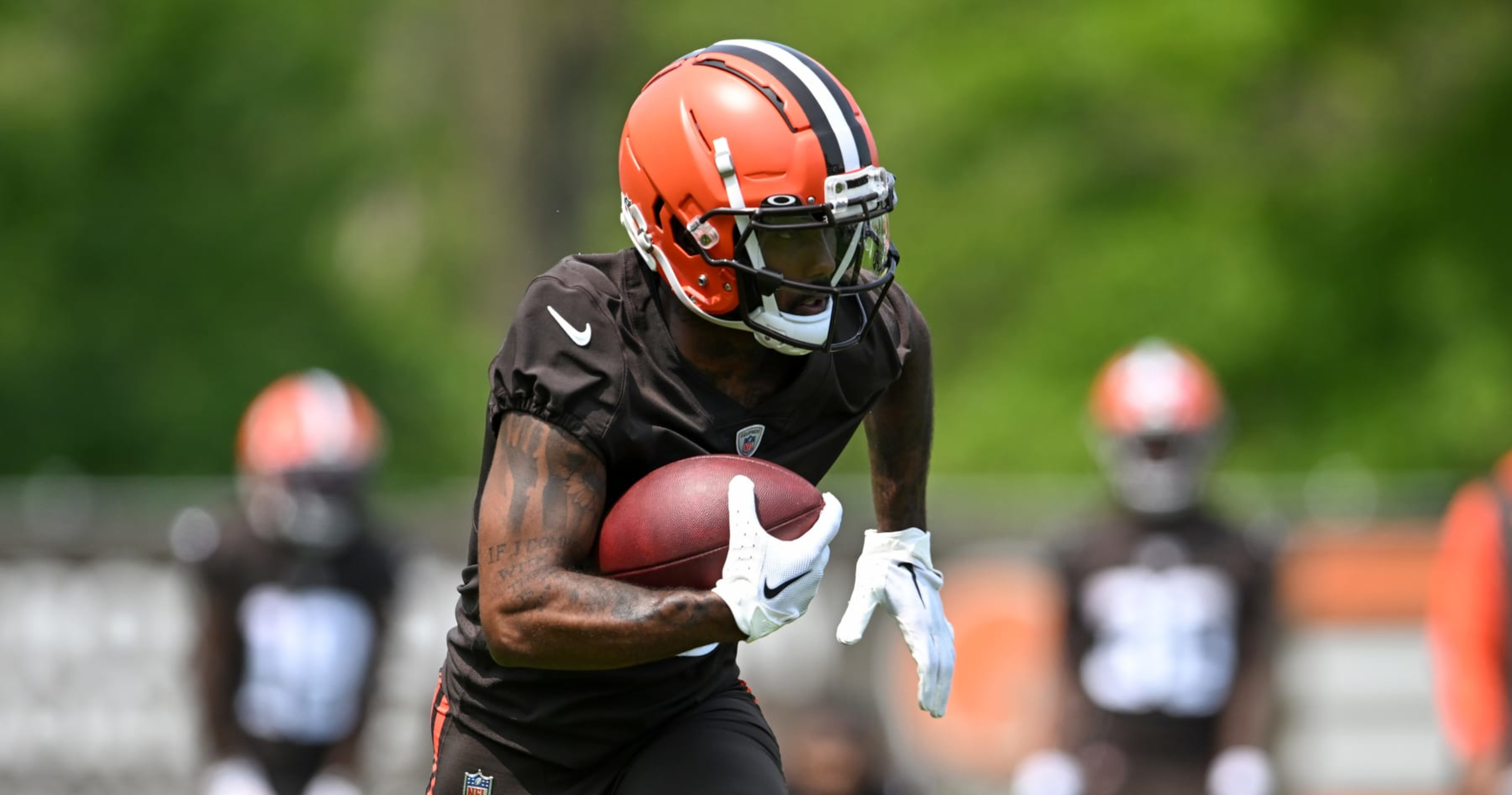 Elijah Moore will lead the Cleveland Browns in receptions