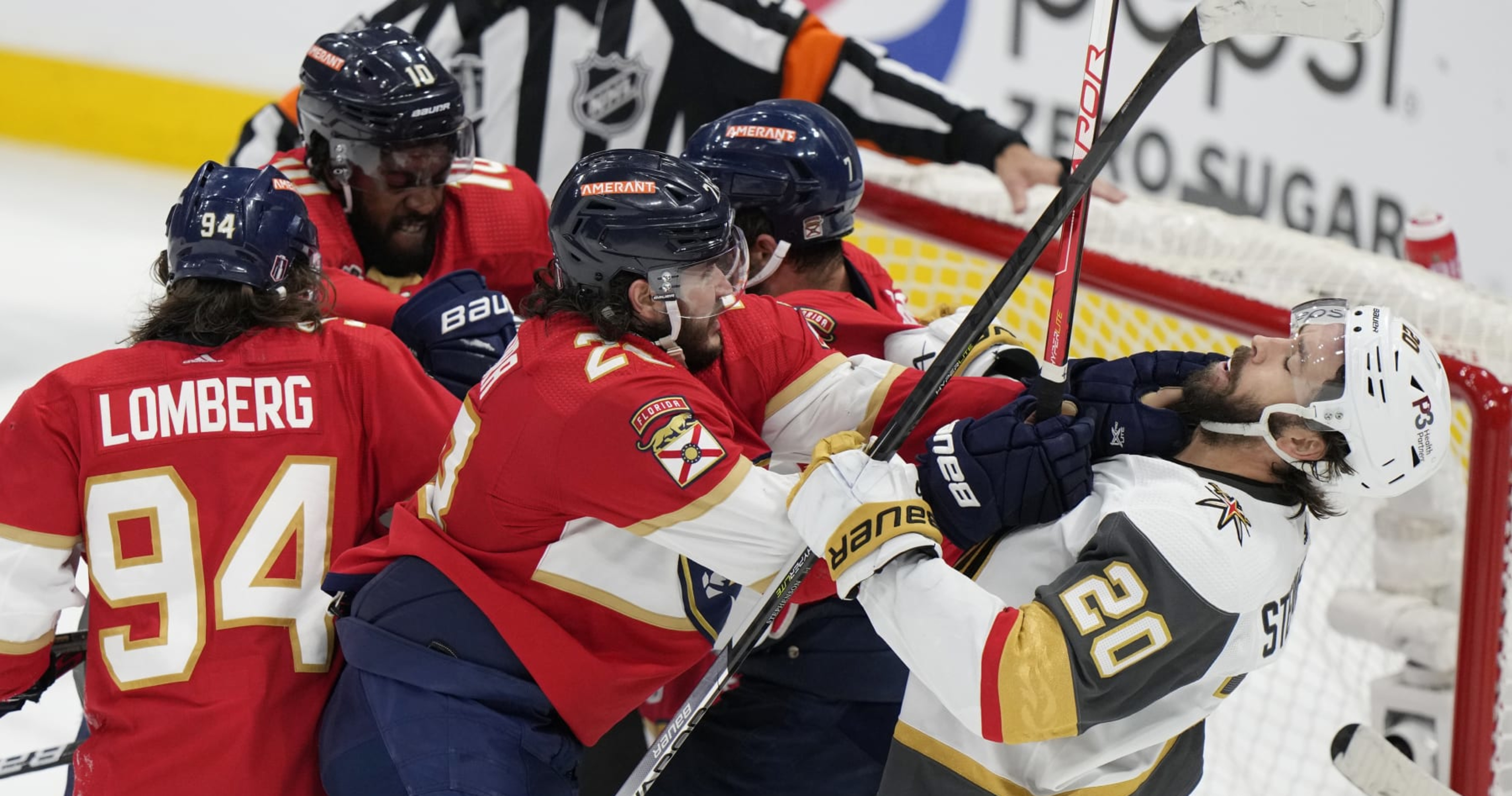 NHL Twitter Sounds Off on Golden Knights-Panthers Brawl to End Stanley Cup Final G4 News, Scores, Highlights, Stats, and Rumors Bleacher Report