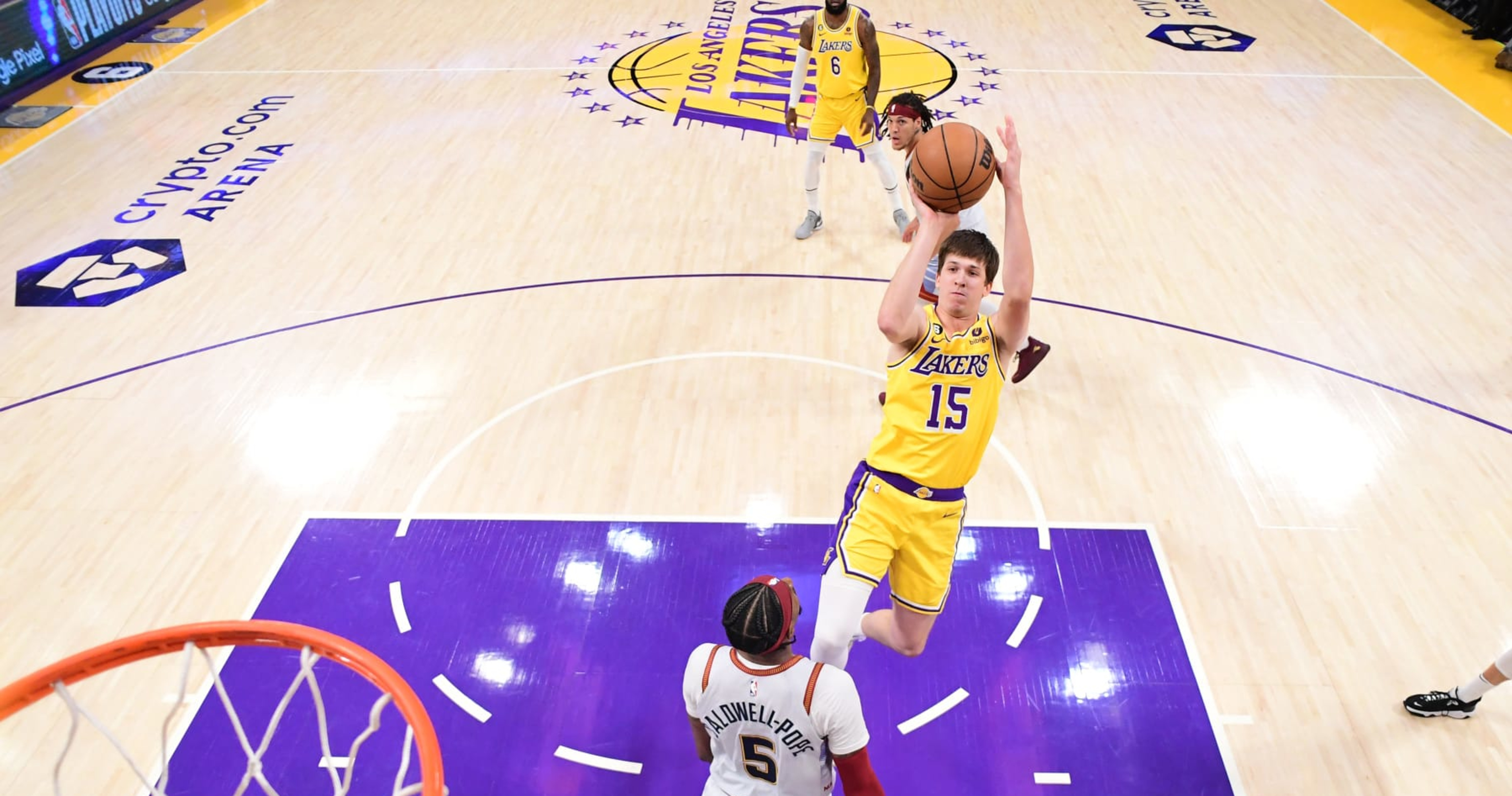 Lakers practice 😳Austin reaves, D Angelo Russell, Rui workout