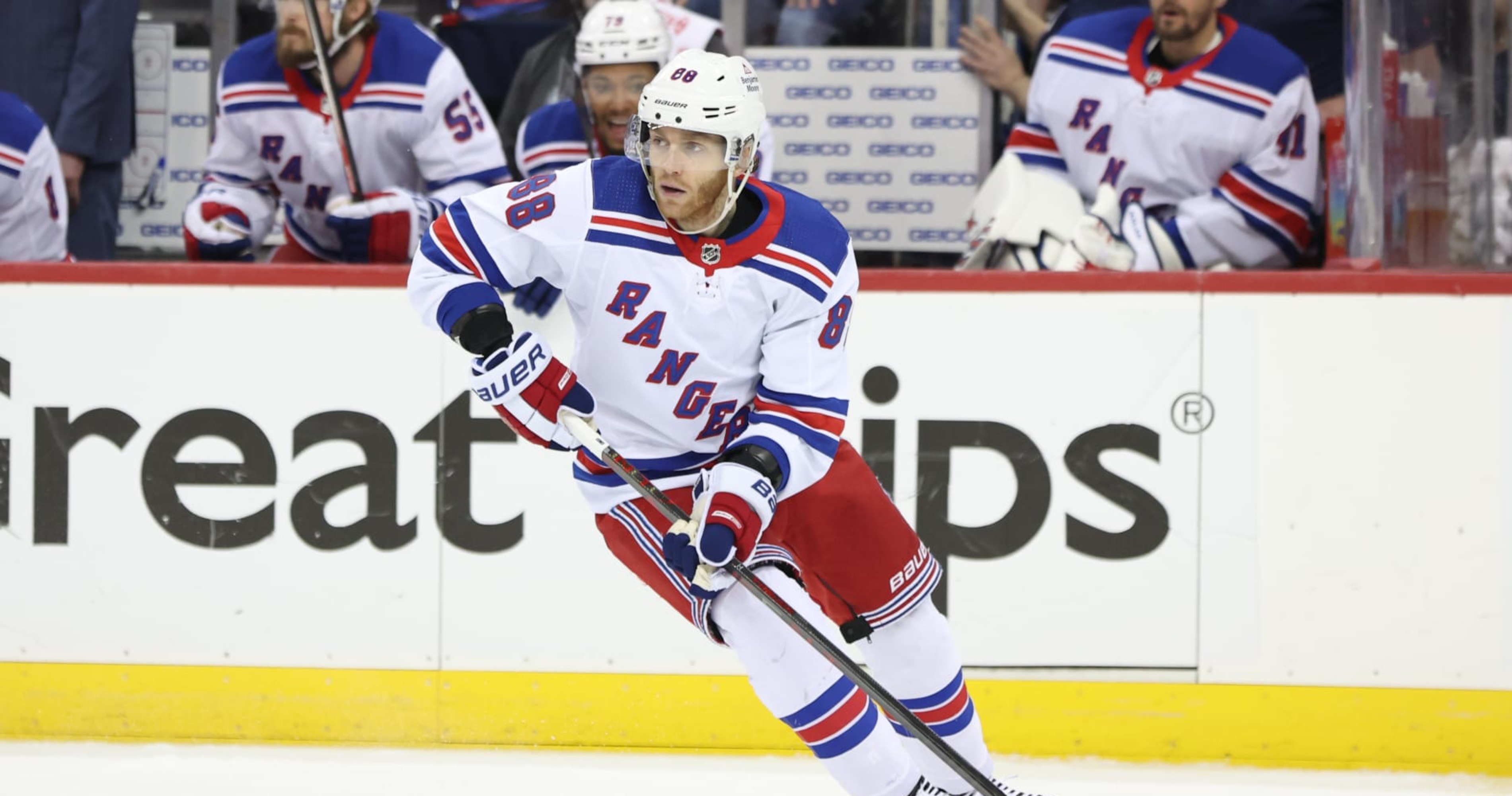 New York Rangers on X: Bid now to take home last night's player