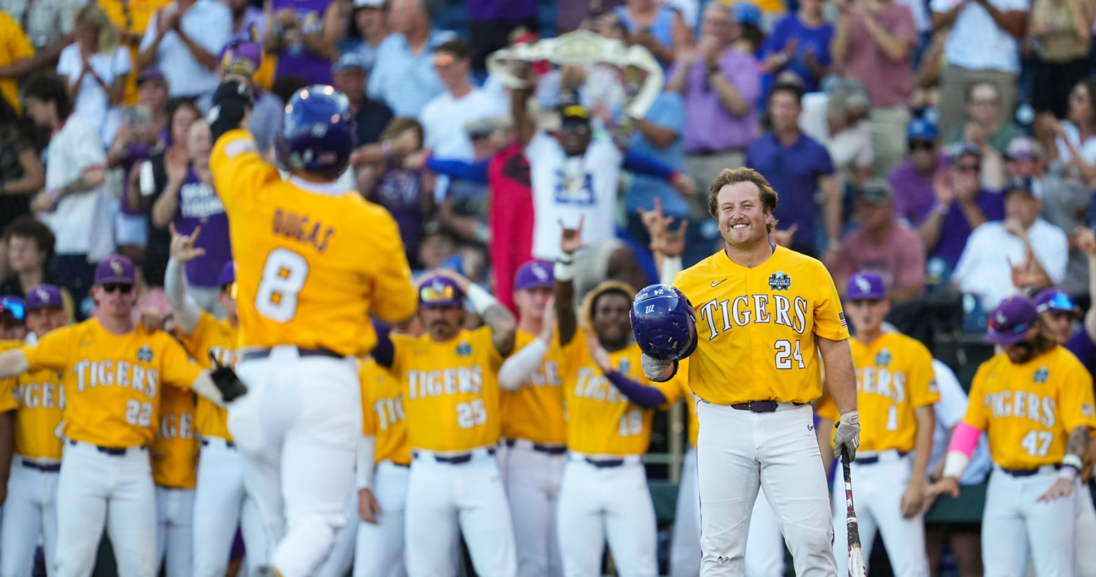 LSU baseball wins the 2023 Men's College World Series