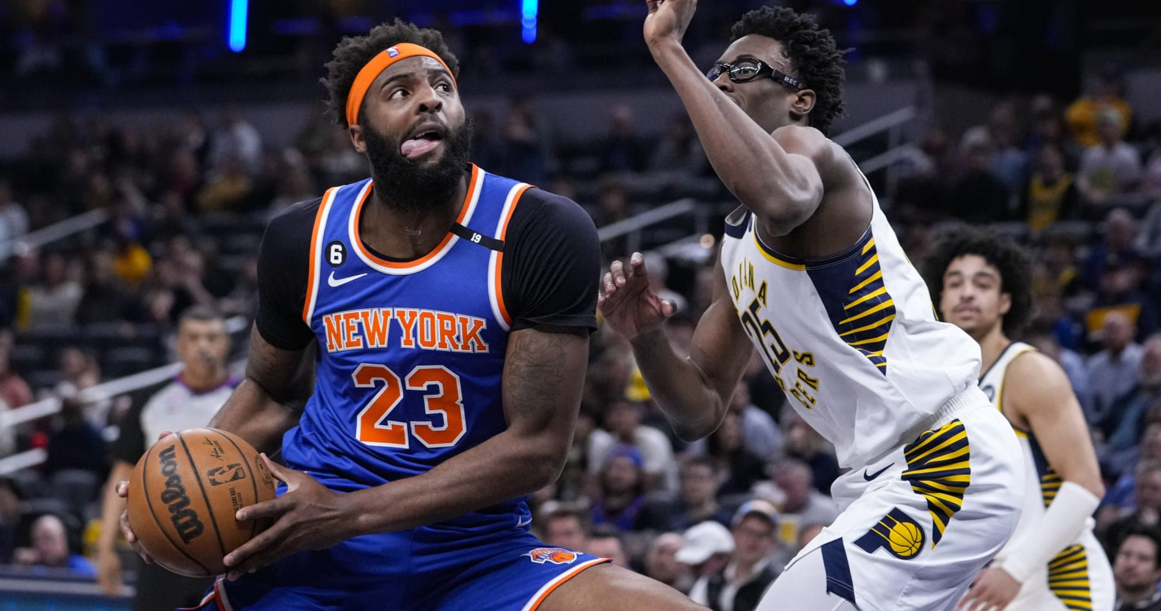 Official new York Knicks Bleacher Report X Mitchell & Ness Unisex